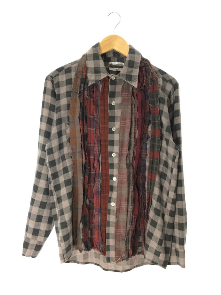 Shirts (Button Ups) Gray Checkered Switch Long Sleeve