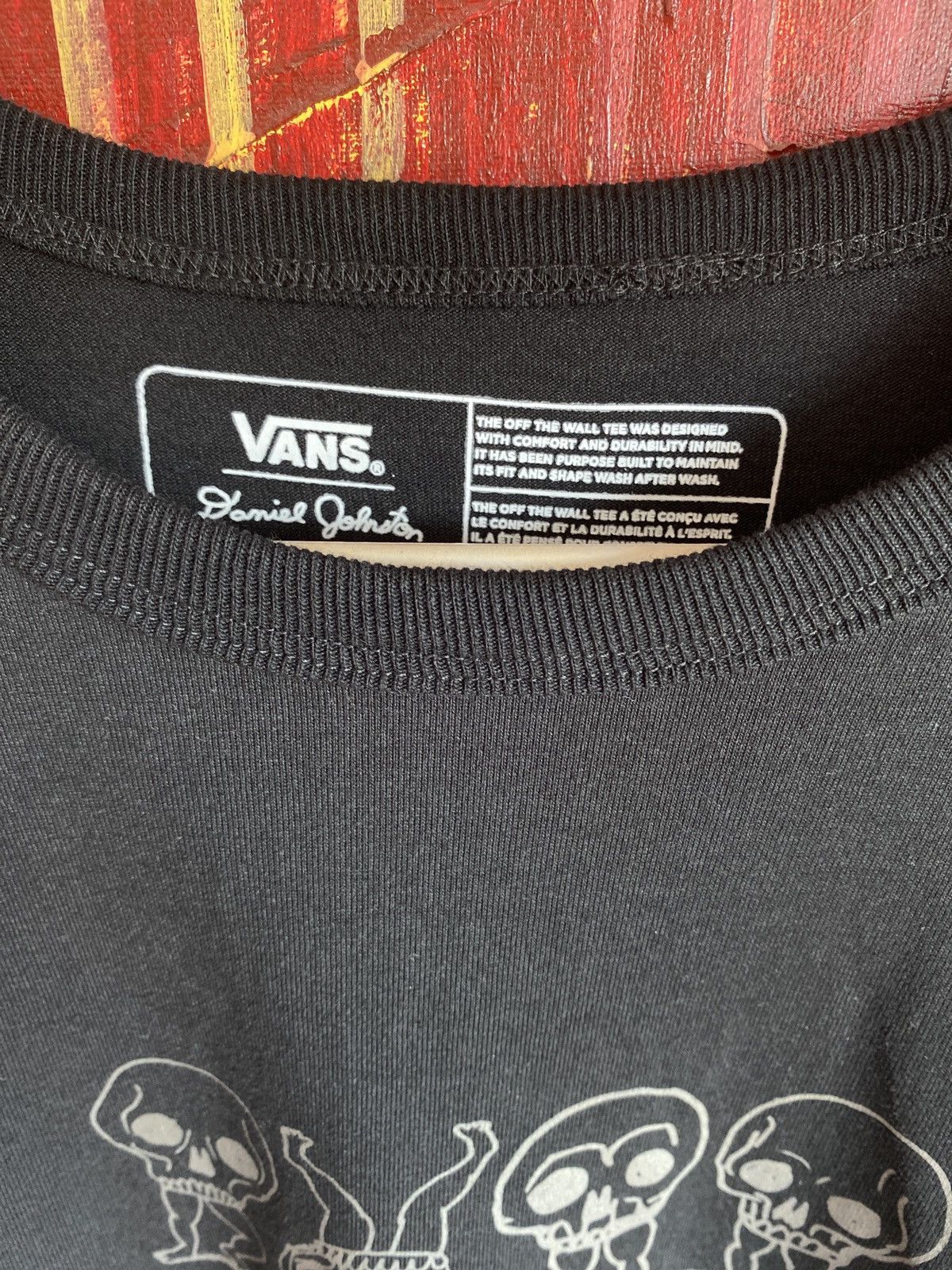 Vans Vans x Daniel Johnston Respect T shirt Size US XL / EU 56 / 4 - 2 Thumbnail