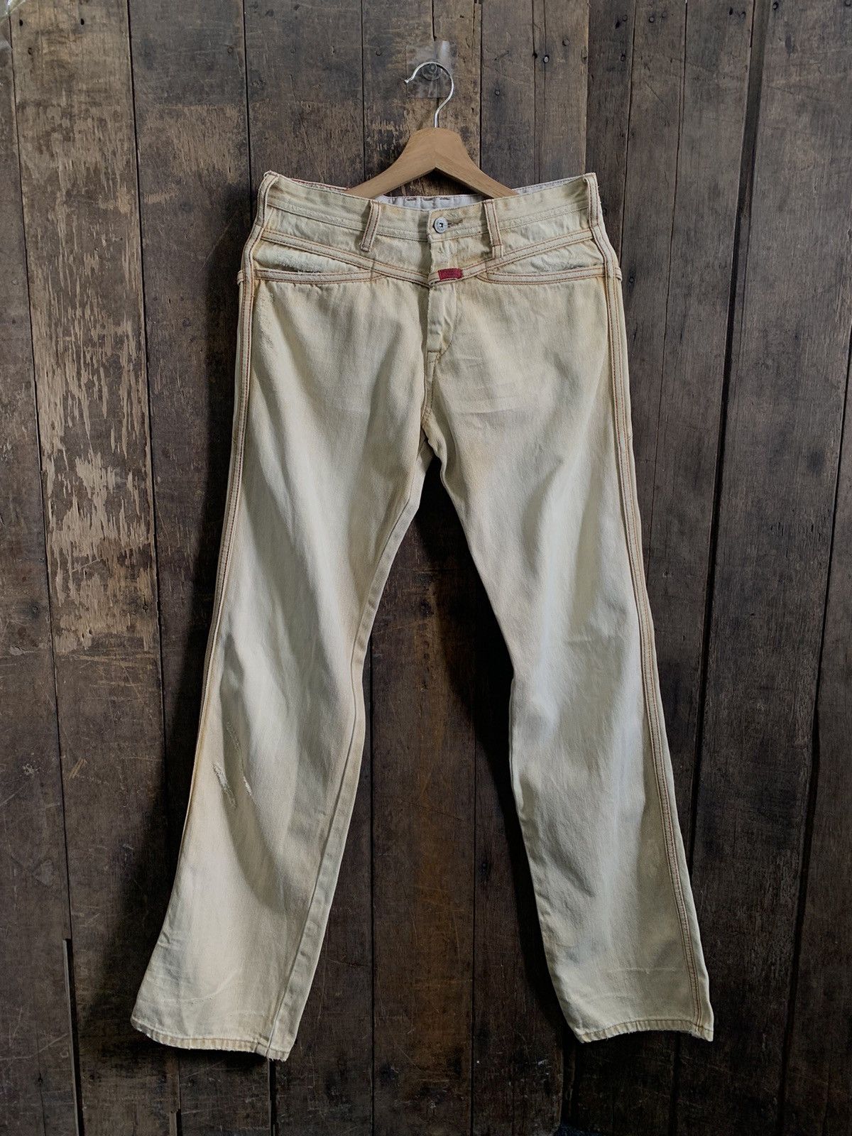 Marithe + Francois Girbaud Vintage Marithe Francois Girbaud Denim Pants Size US 31 - 14 Thumbnail