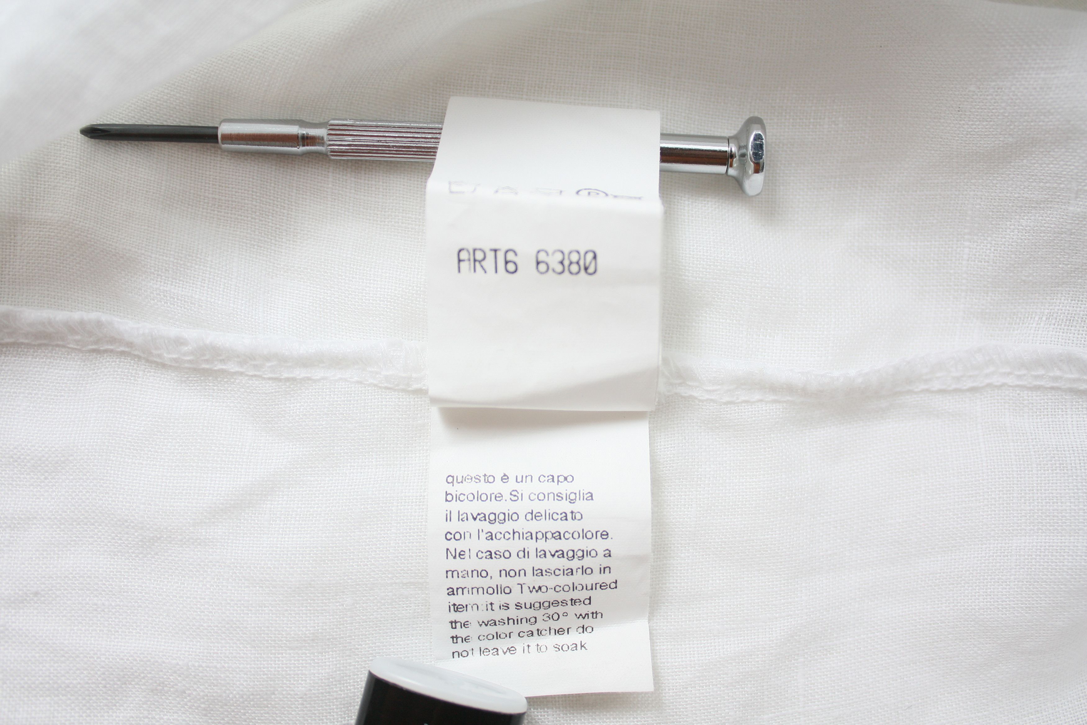 Iceberg Iceberg White Linen Shirt Size US S / EU 44-46 / 1 - 6 Thumbnail