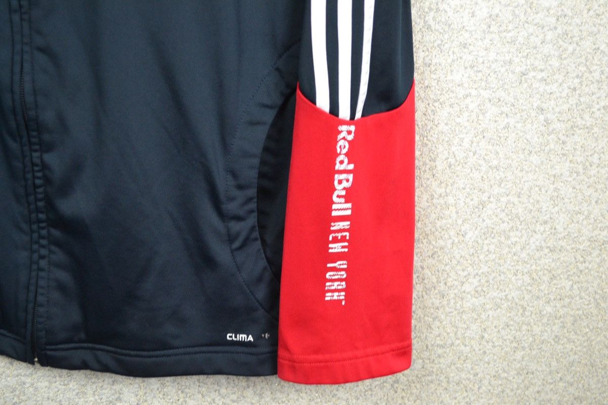 Adidas Red Bull New York MLS adidas soccer track suit jacket Size US S / EU 44-46 / 1 - 5 Thumbnail