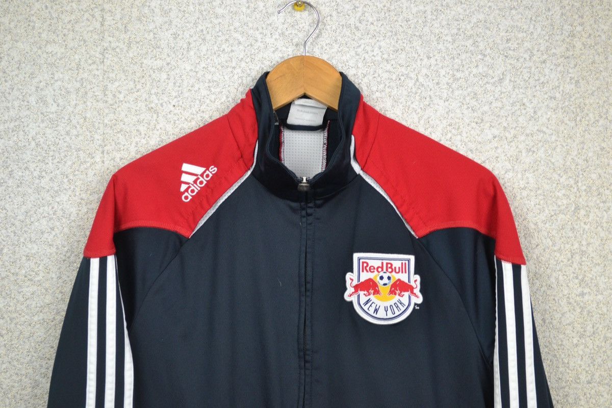 Adidas Red Bull New York MLS adidas soccer track suit jacket Size US S / EU 44-46 / 1 - 4 Thumbnail