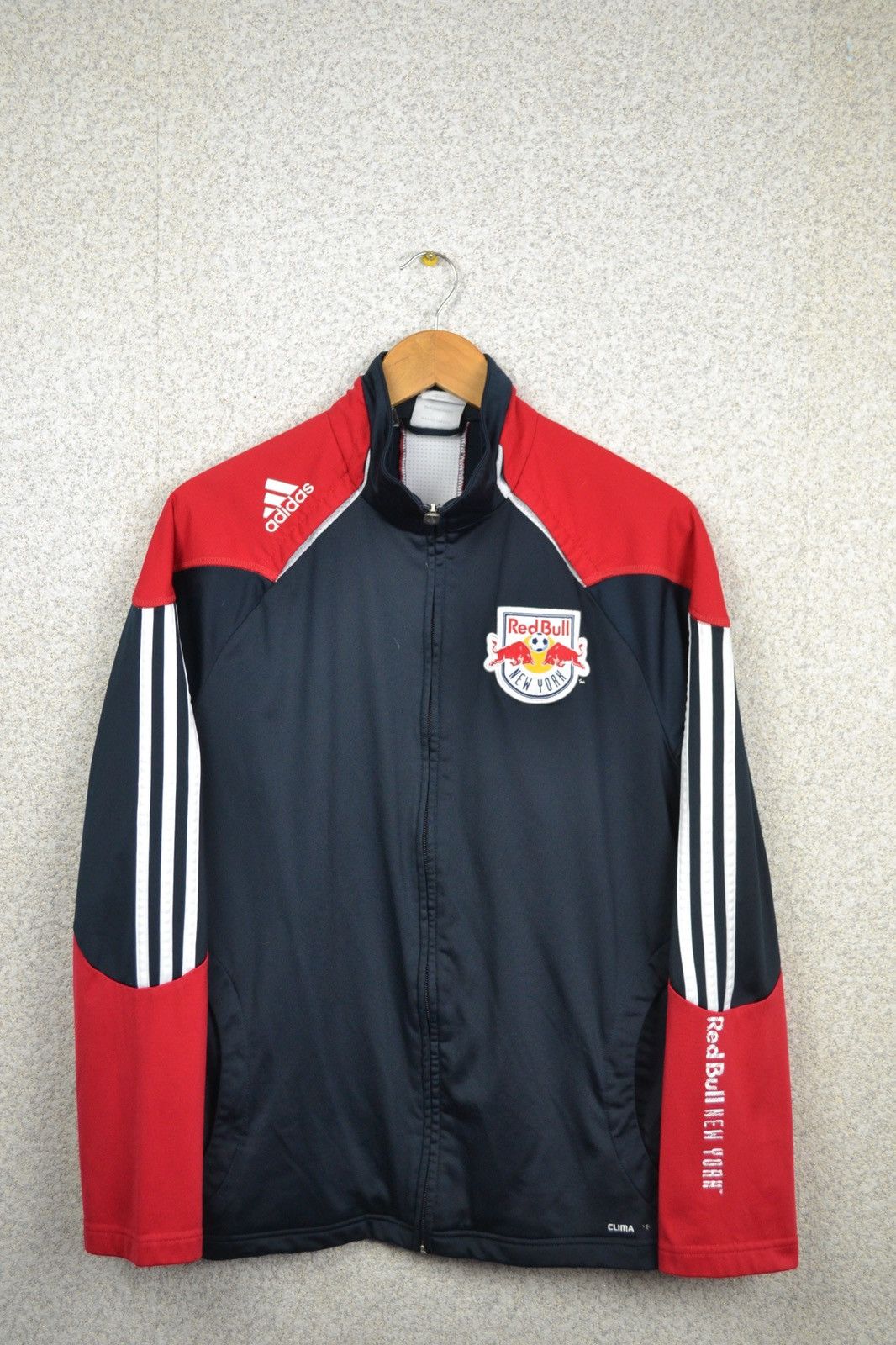 Adidas Red Bull New York MLS adidas soccer track suit jacket Size US S / EU 44-46 / 1 - 2 Thumbnail