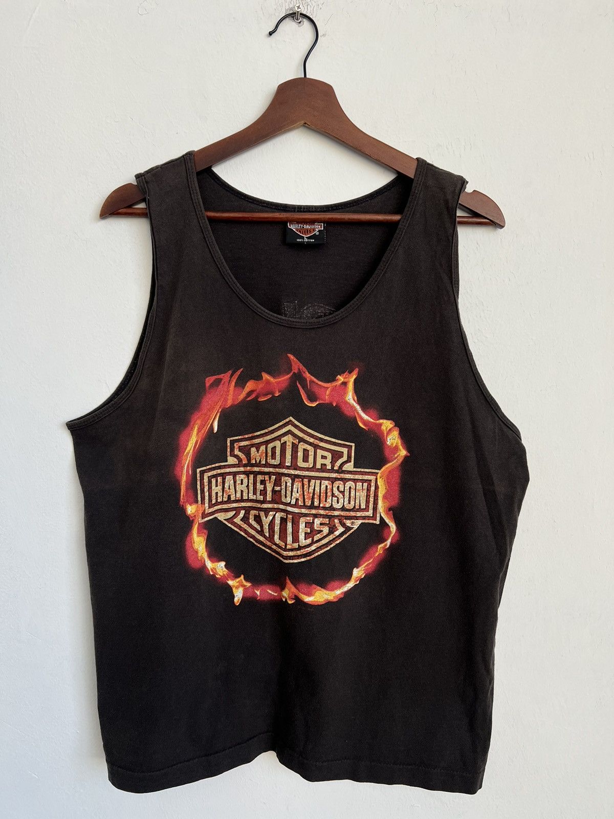Harley Davidson Vintage 90’s Harley Davidson Sleeveless Shirts Size US L / EU 52-54 / 3 - 1 Thumbnail