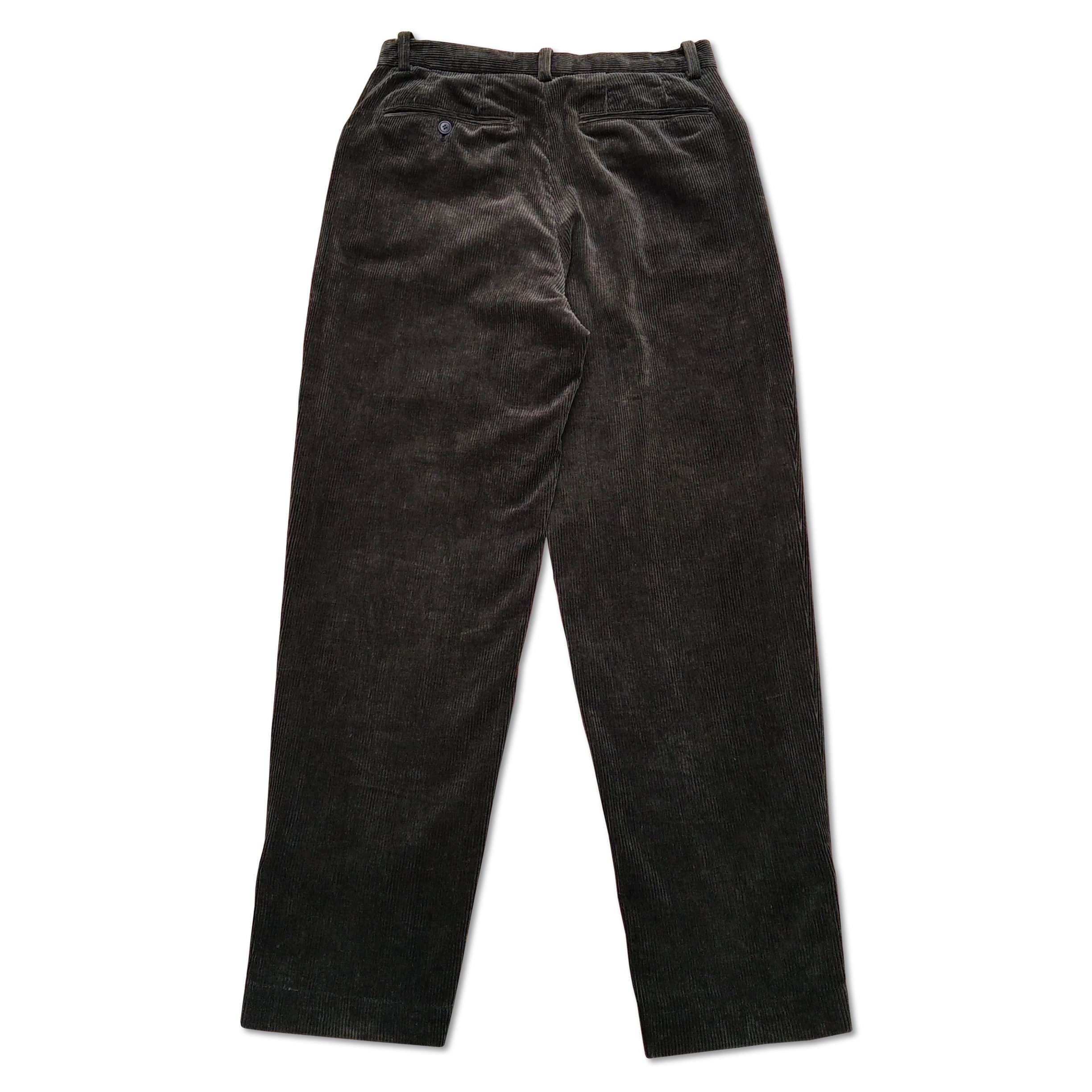 Issey Miyake Vintage 80s Issey Miyake Men Corduroy Longpants Size US 30 / EU 46 - 2 Thumbnail