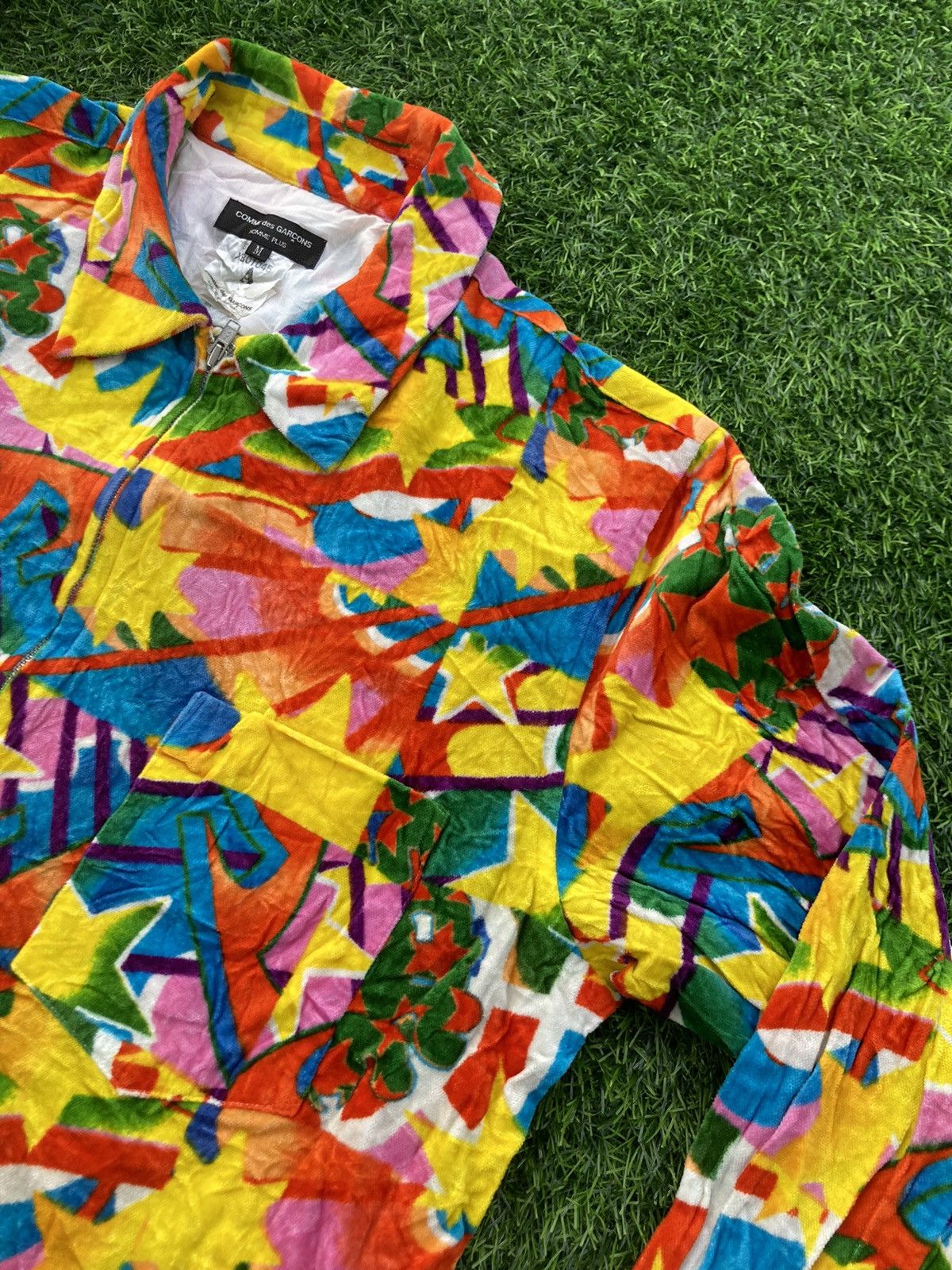 Comme des Garcons × Comme des Garcons Homme × Comme des Garcons Homme Plus RUNAWAY COMME DES GARÇON PSYCHEDELIC ZIPPER SHIRT Size US M / EU 48-50 / 2 - 6 Thumbnail