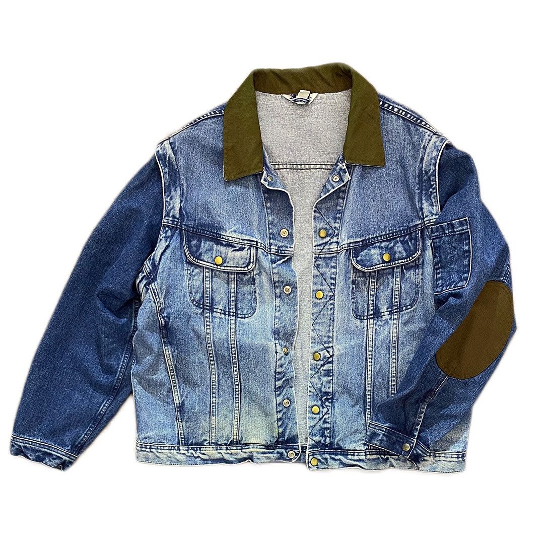 Vintage Dakota Heavy Denim Jean Work Jacket - sleeves zip off - XL ...