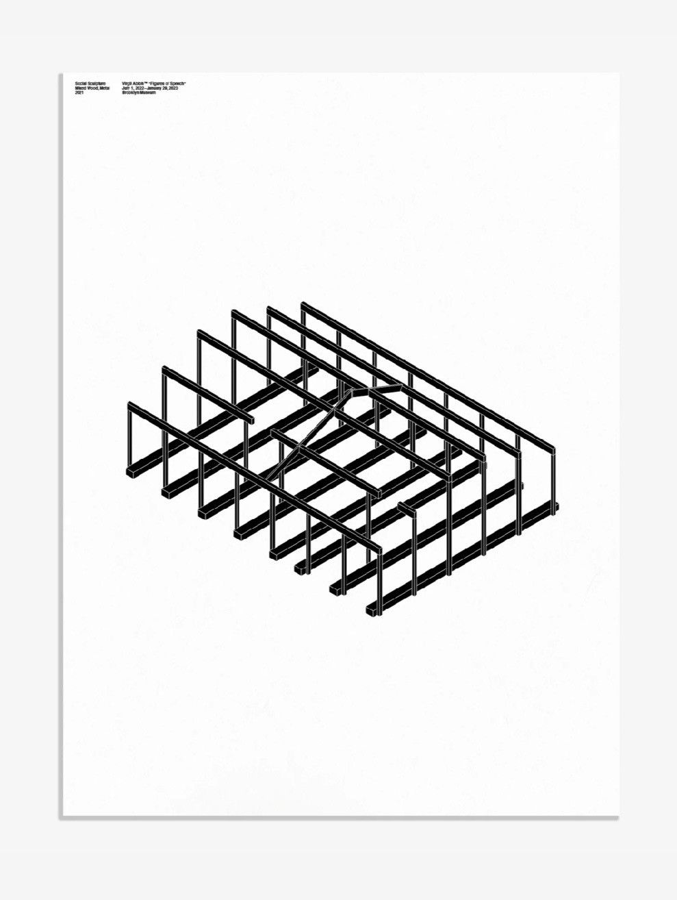 Virgil Abloh Virgil Abloh Brooklyn Museum Poster #2 Size ONE SIZE - 2 Thumbnail