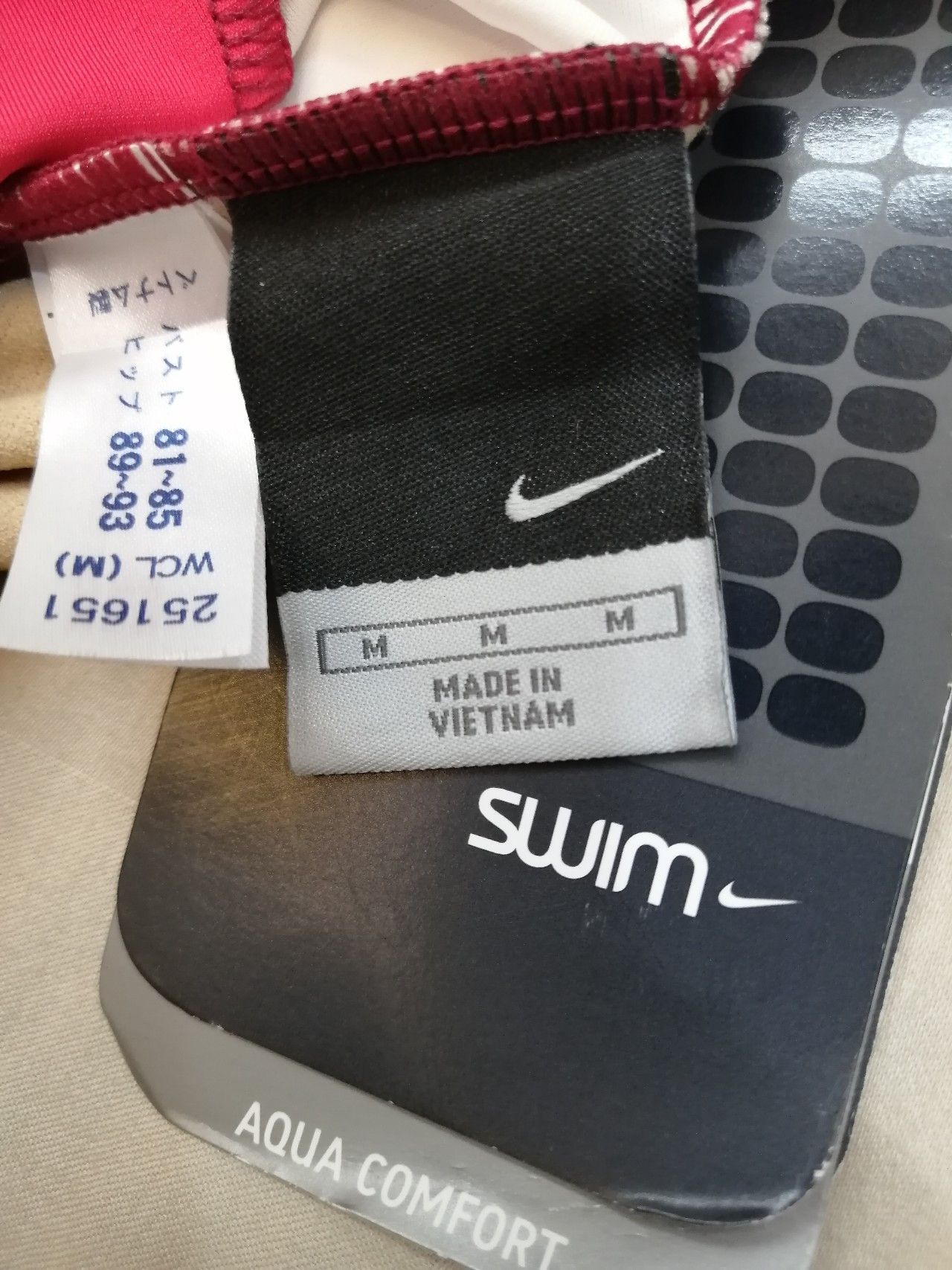 Nike NIKE Sportwear x Wacoal Aqua Comfort Swimwear Size S / US 4 / IT 40 - 9 Thumbnail