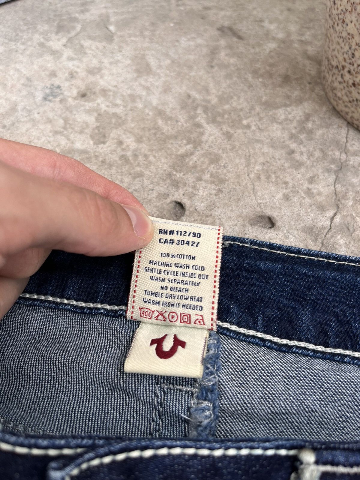 True Religion × Vintage Vintage True Religion Jeans Skinny Fit pants Size 29" - 8 Thumbnail