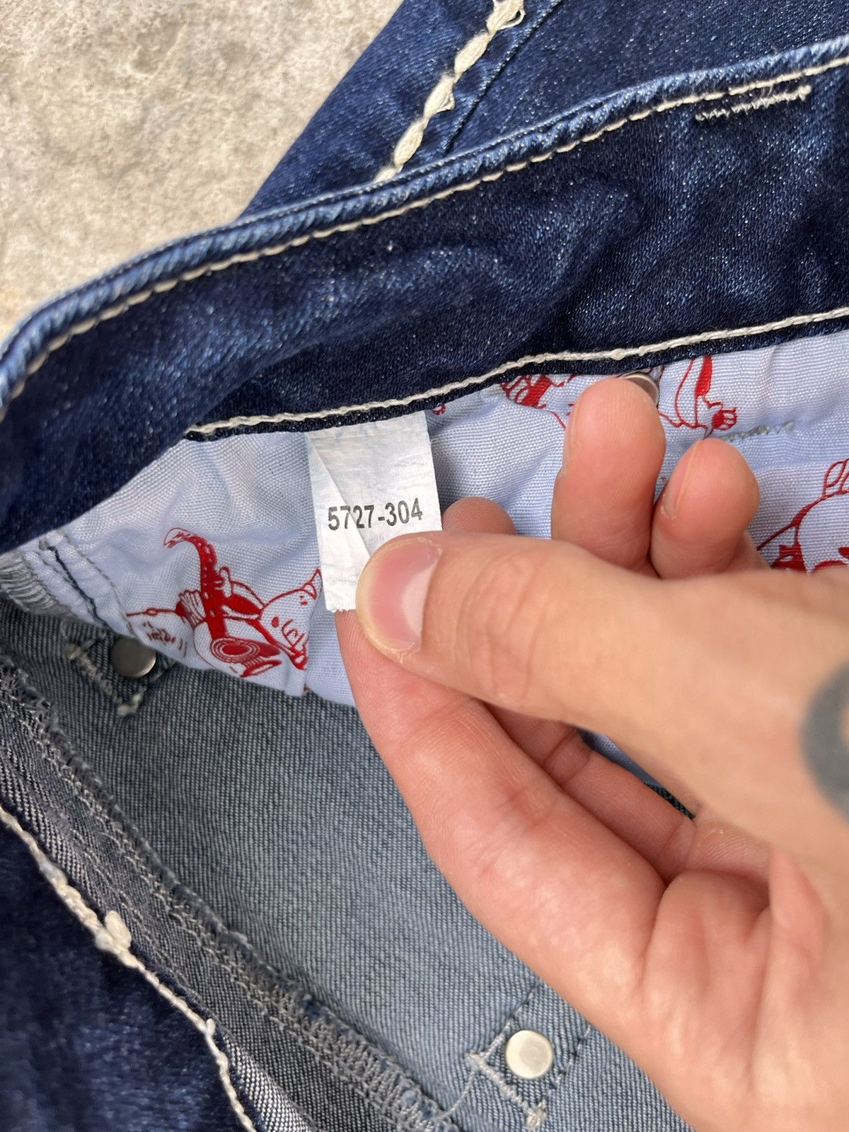 True Religion × Vintage Vintage True Religion Jeans Skinny Fit pants Size 29" - 10 Thumbnail