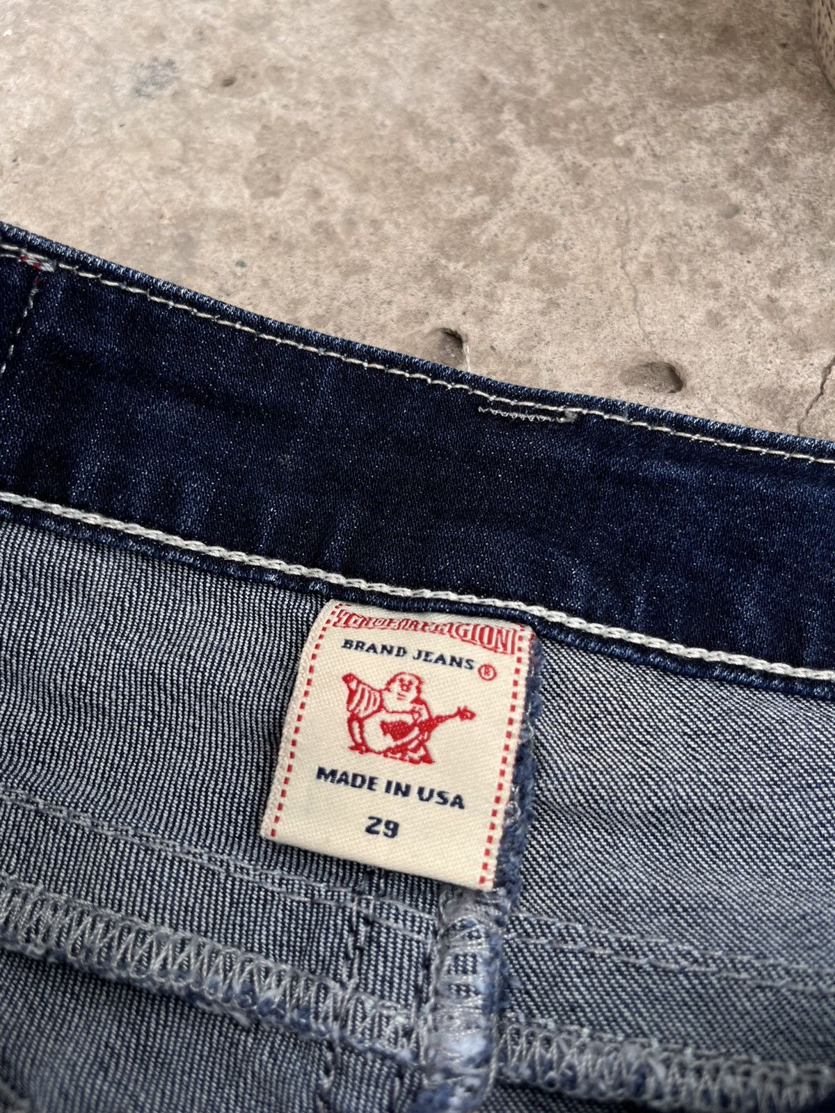 True Religion × Vintage Vintage True Religion Jeans Skinny Fit pants Size 29" - 7 Thumbnail