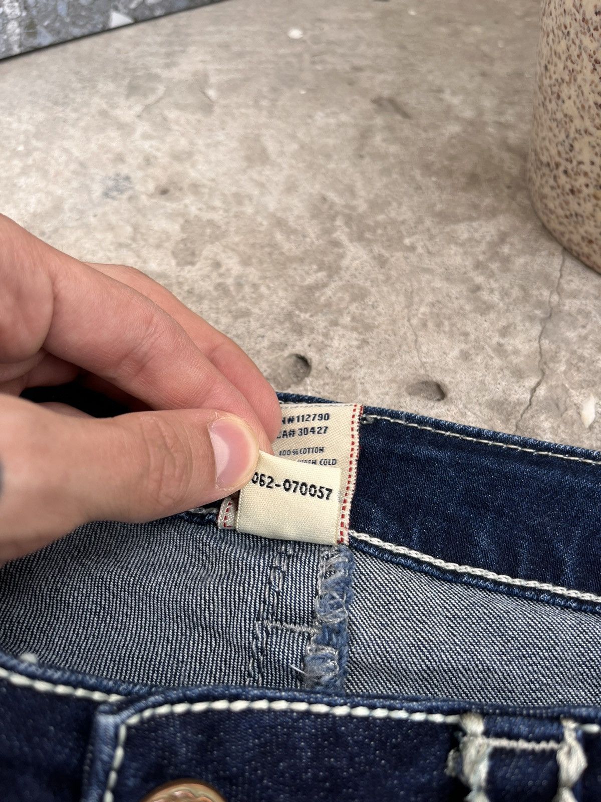 True Religion × Vintage Vintage True Religion Jeans Skinny Fit pants Size 29" - 9 Thumbnail