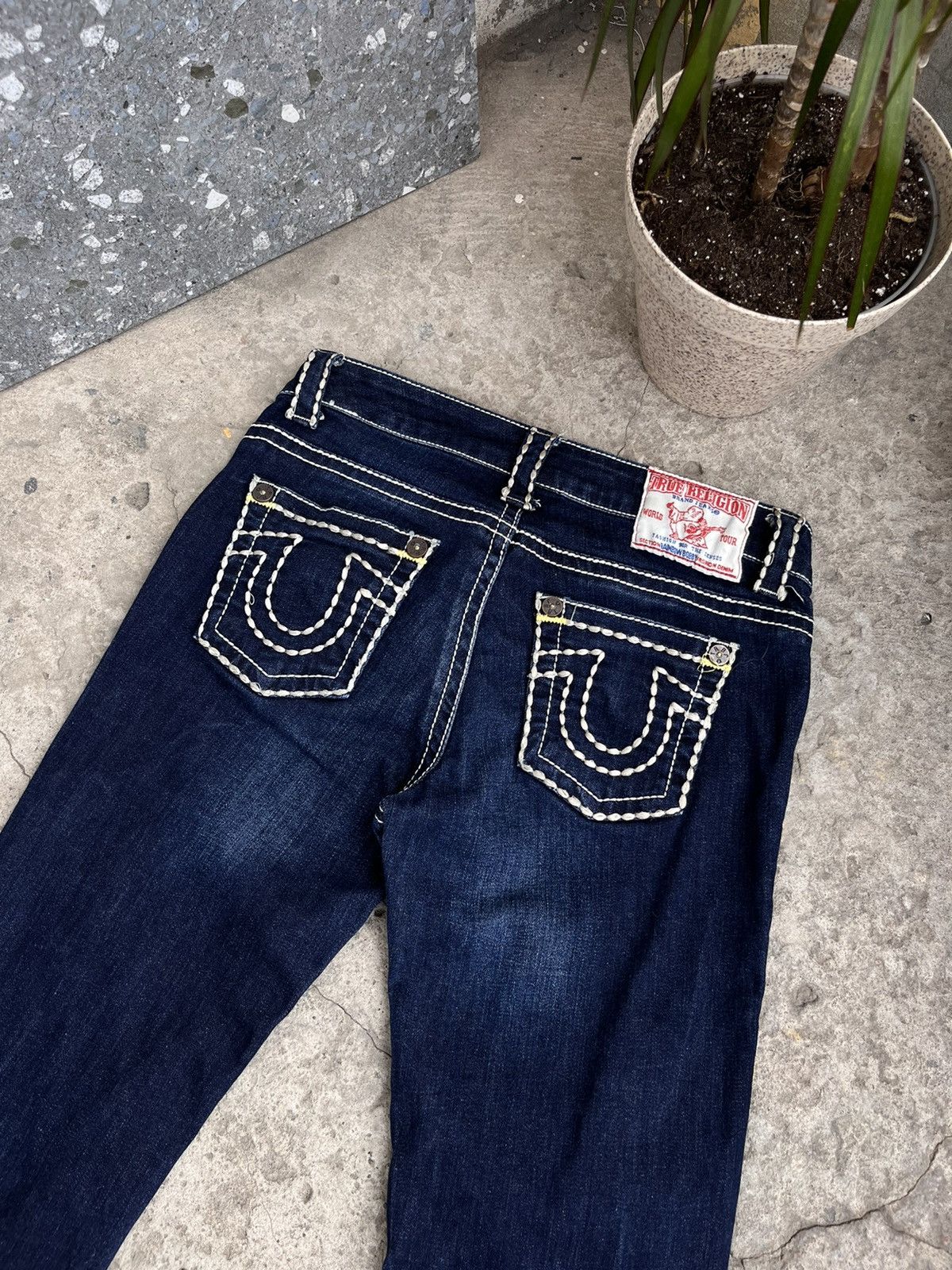 True Religion × Vintage Vintage True Religion Jeans Skinny Fit pants Size 29" - 12 Thumbnail