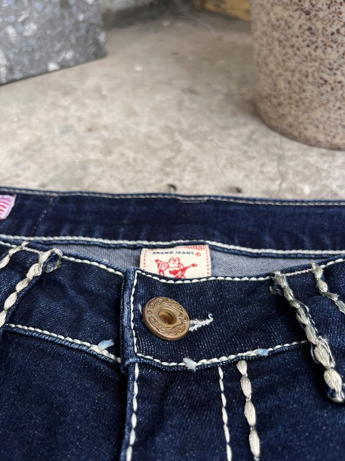 True Religion × Vintage Vintage True Religion Jeans Skinny Fit pants Size 29" - 5 Thumbnail