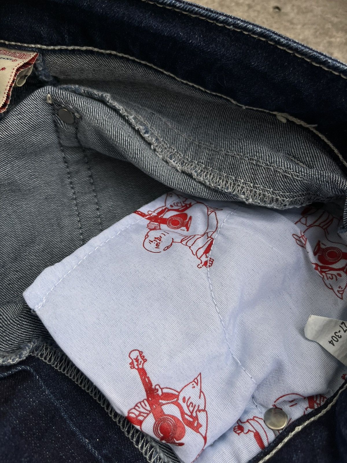 True Religion × Vintage Vintage True Religion Jeans Skinny Fit pants Size 29" - 11 Thumbnail