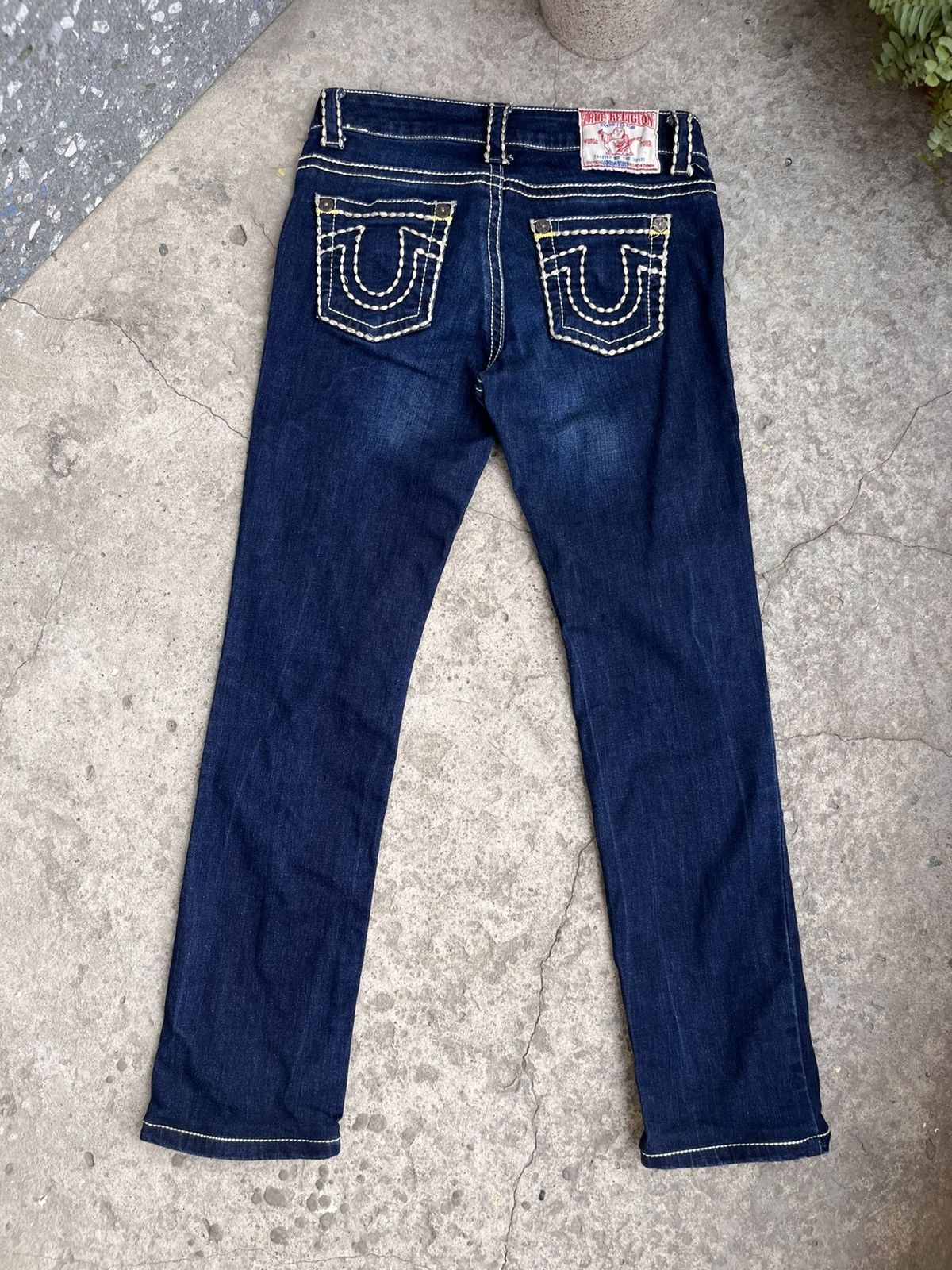 True Religion × Vintage Vintage True Religion Jeans Skinny Fit pants Size 29" - 1 Thumbnail