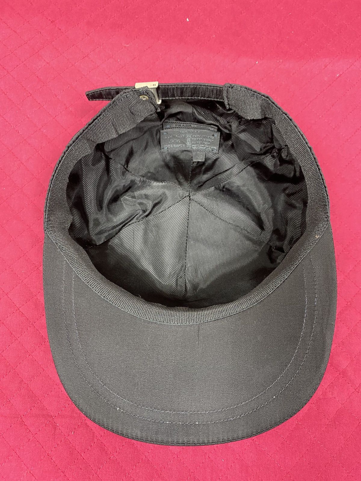 Prada Prada Cap Nylon Black Size ONE SIZE - 6 Thumbnail