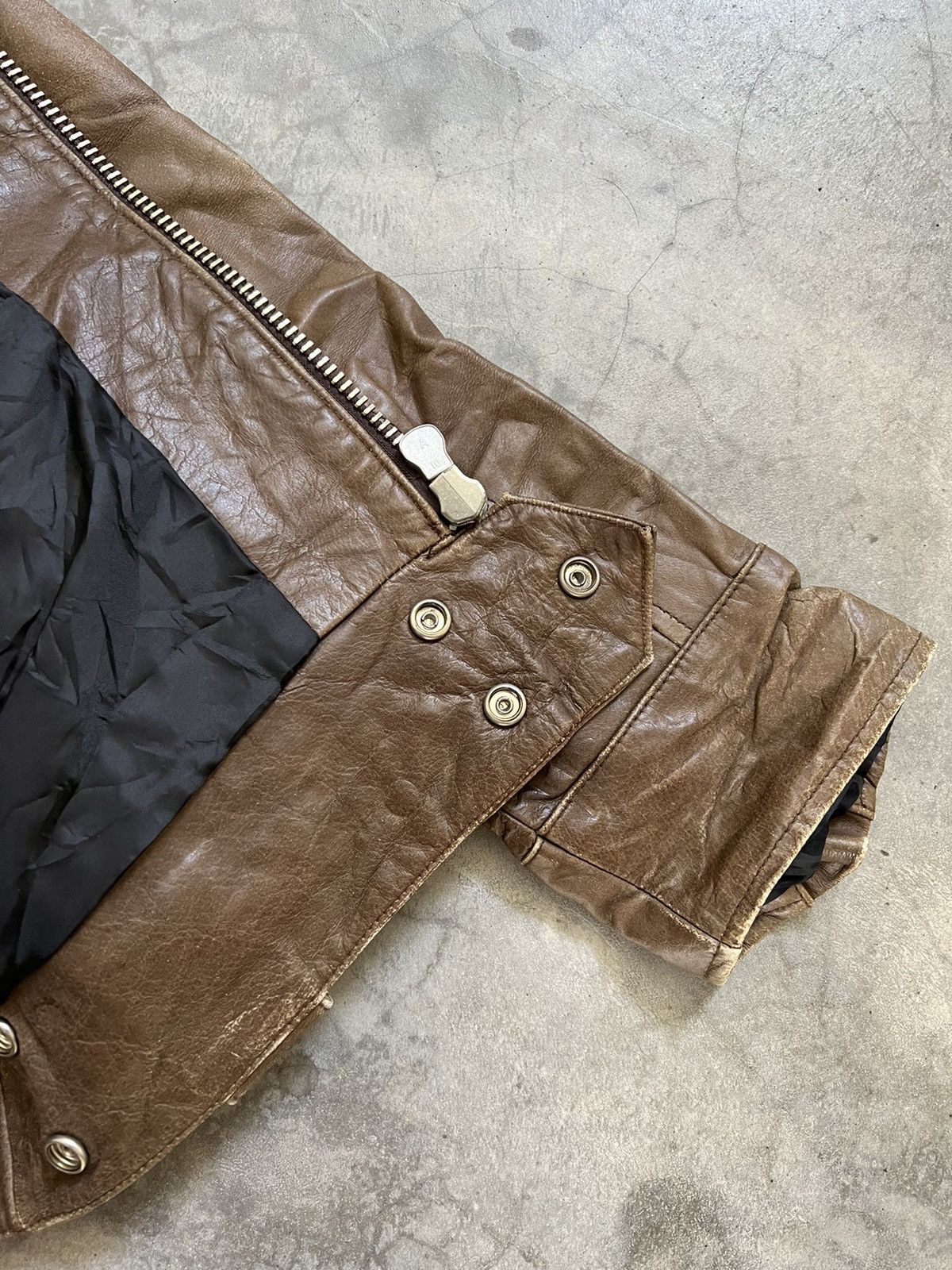 Japanese Brand × Vintage Steals 🔥 Purete Leather Jacket Size US L / EU 52-54 / 3 - 9 Thumbnail