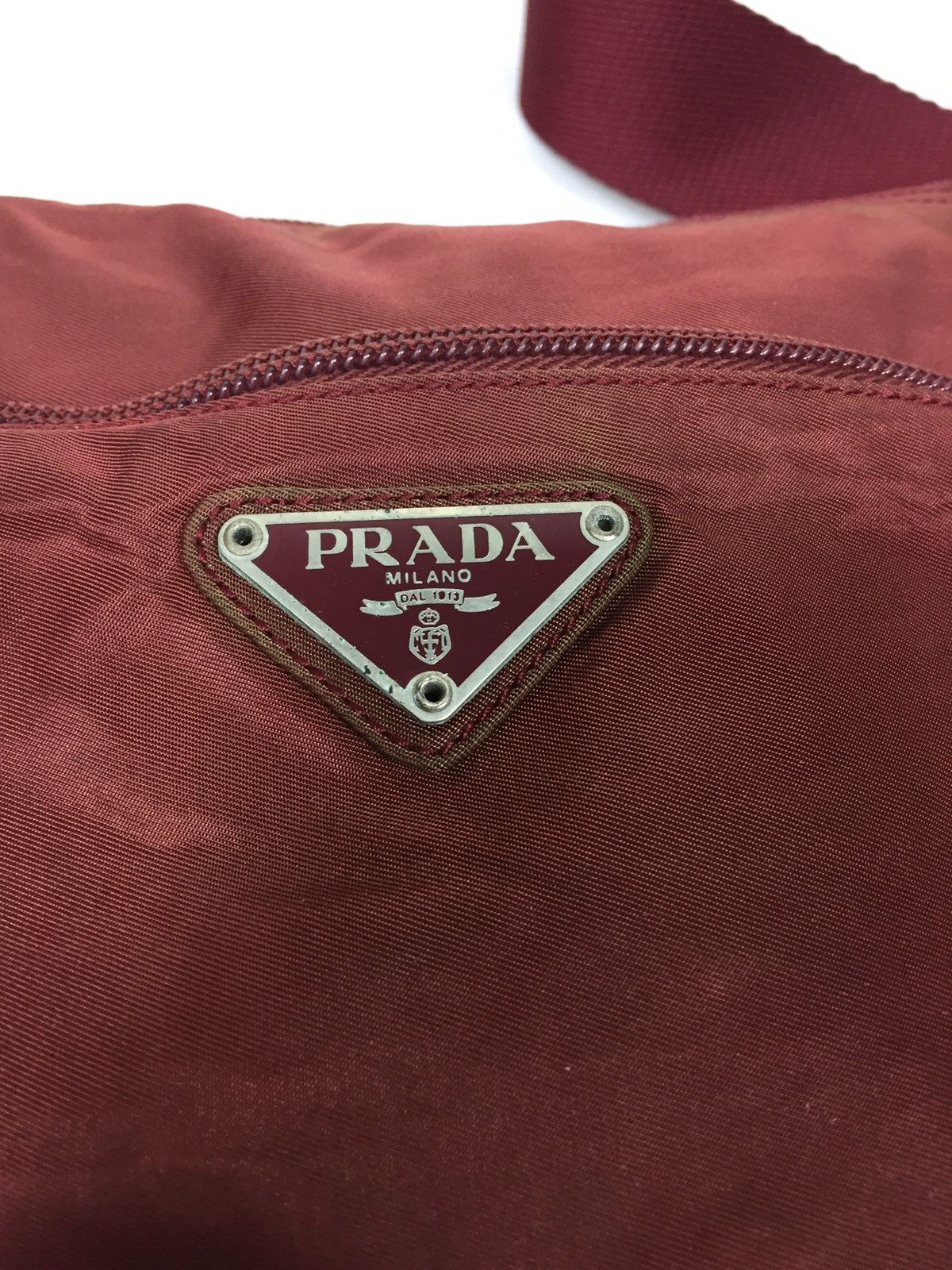 Prada Authentic Vintage Prada crossbody shoulder Nylon Bag Size ONE SIZE - 5 Thumbnail