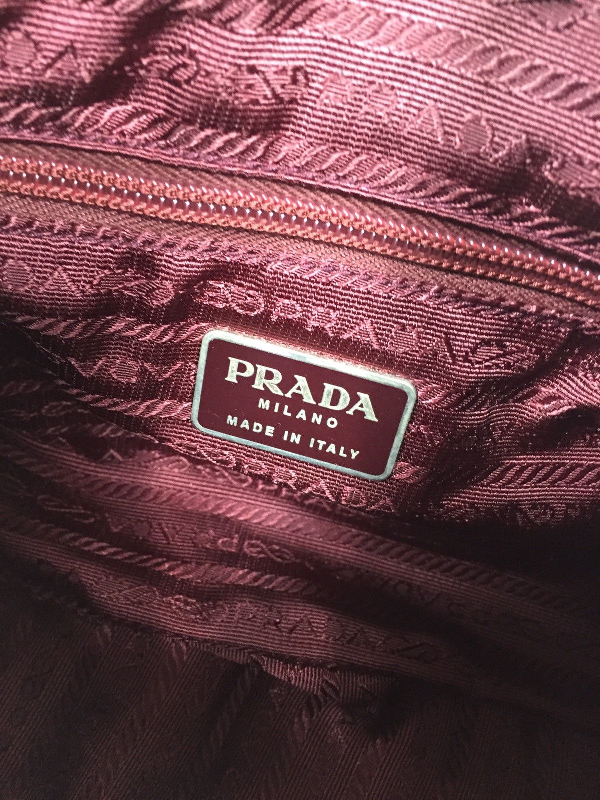 Prada Authentic Vintage Prada crossbody shoulder Nylon Bag Size ONE SIZE - 9 Thumbnail