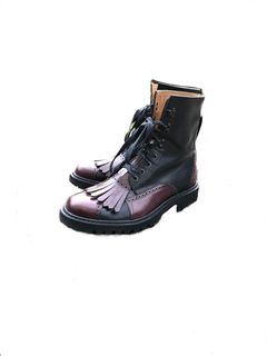 Dries van noten combat on sale boots