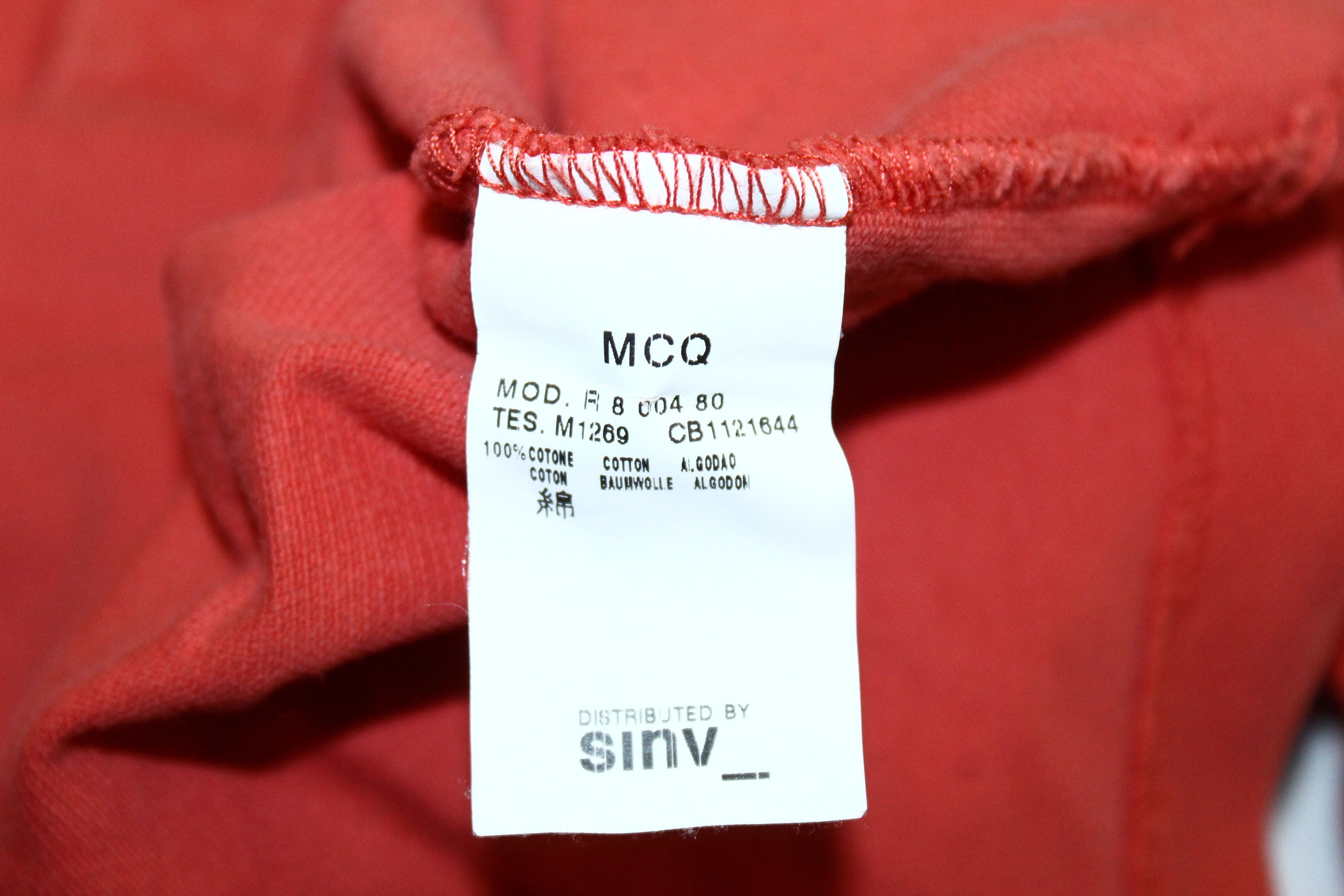 Alexander McQueen MCQ Alexander McQueen Polo Shirt Size US L / EU 52-54 / 3 - 4 Thumbnail
