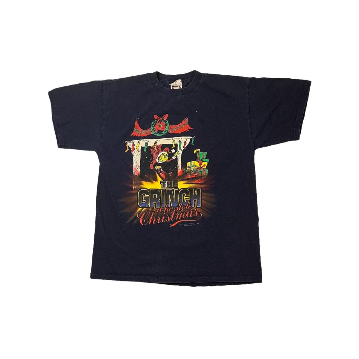 Vintage 1999 The Grinch Who Stole Christmas Tee Size US XL / EU 56 / 4 - 1 Thumbnail