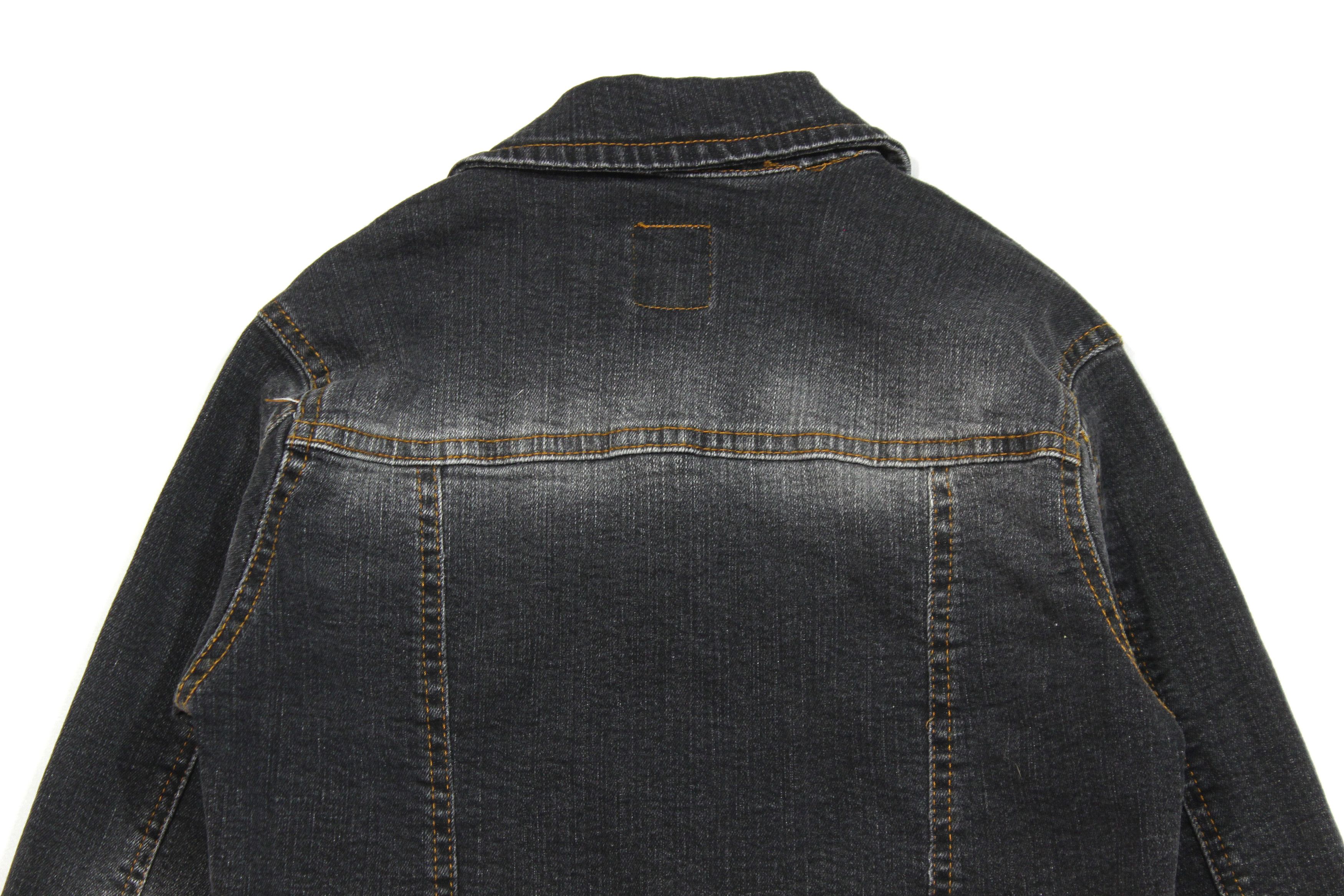 Dolce & Gabbana 90S Denim Faded Jacket Vintage Size S / US 4 / IT 40 - 4 Thumbnail