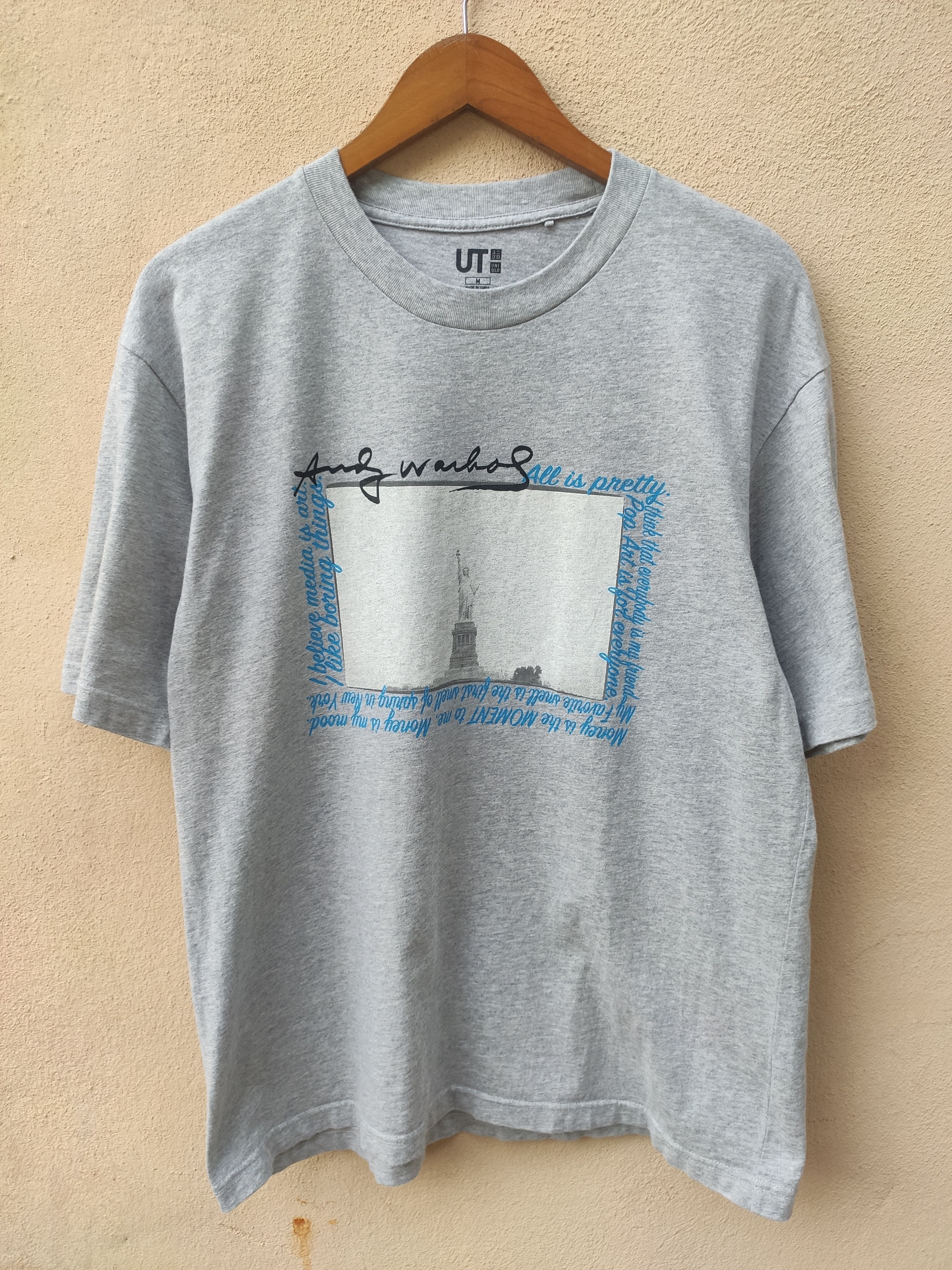 Andy Warhol × Uniqlo Andy Warhol t shirt Pop Art designer Size US L / EU 52-54 / 3 - 2 Thumbnail