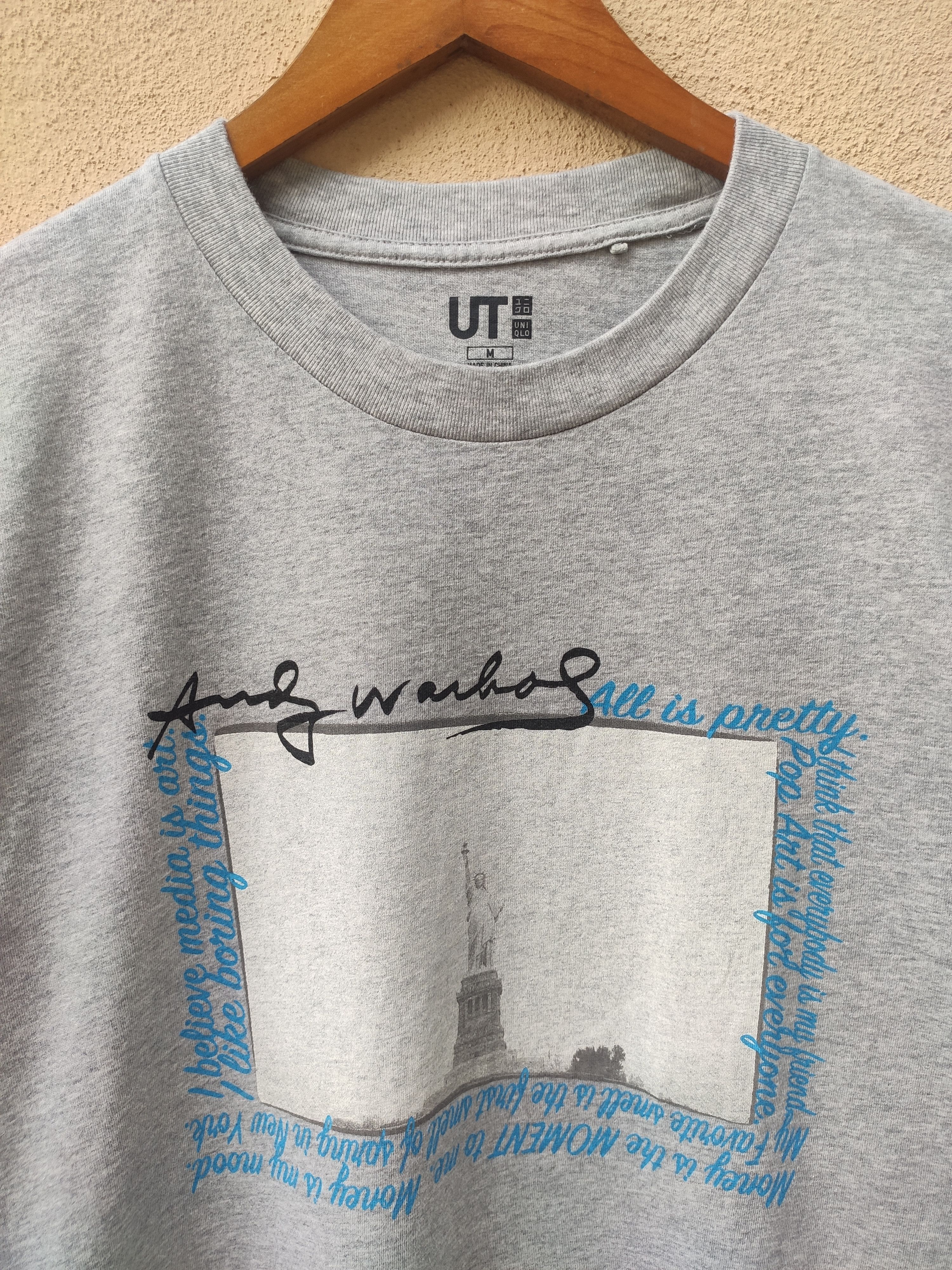 Andy Warhol × Uniqlo Andy Warhol t shirt Pop Art designer Size US L / EU 52-54 / 3 - 1 Thumbnail