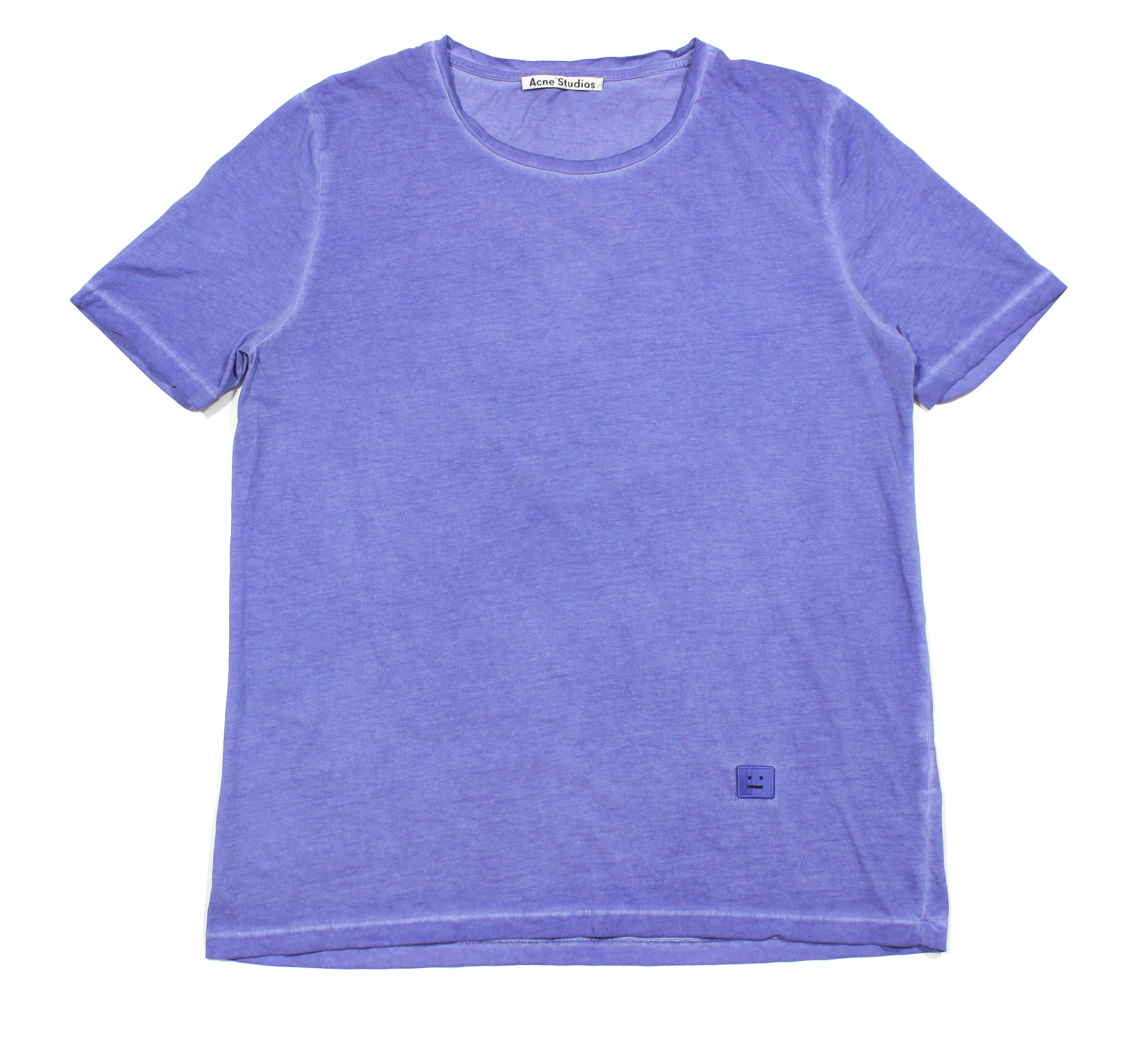 Acne Studios Face Logo Vista Washed PSS16 T-Shirt Size L / US 10 / IT 46 - 1 Thumbnail