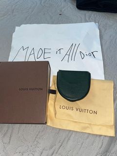 Louis Vuitton Black Epi Leather Coin Purse Pouch 2lv62 Wallet For