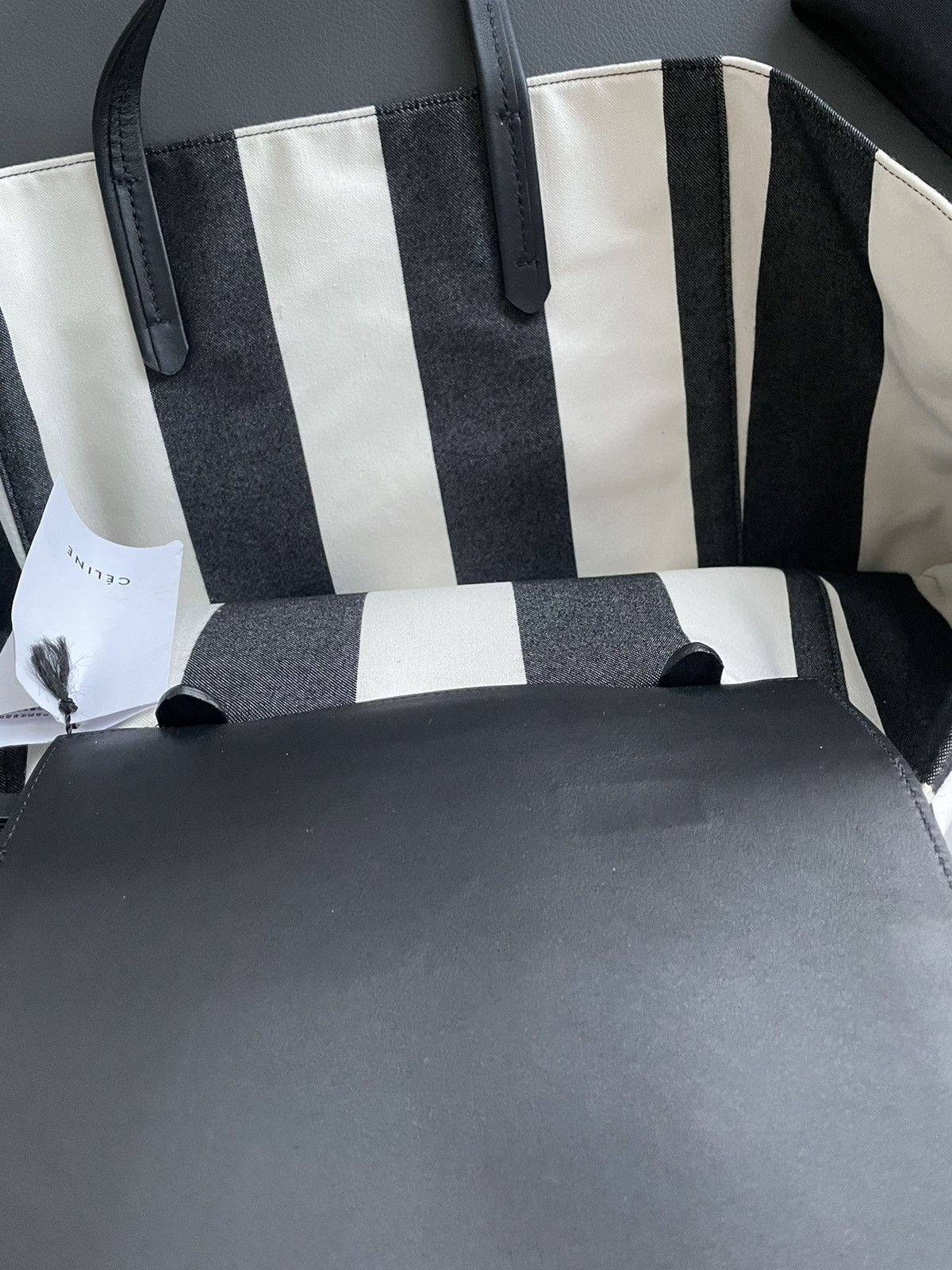 Celine $2,300 Sold Out Phoebe Philo Celine Cabas Phantom Bag Size ONE SIZE - 13 Thumbnail