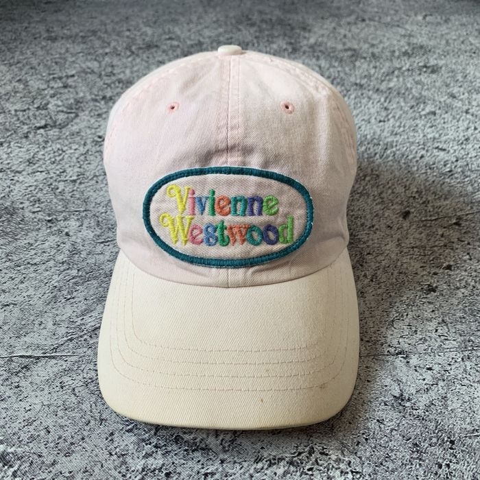 Vivienne Westwood Vivienne Westwood Anglomania Embroidery Cap Hats ...