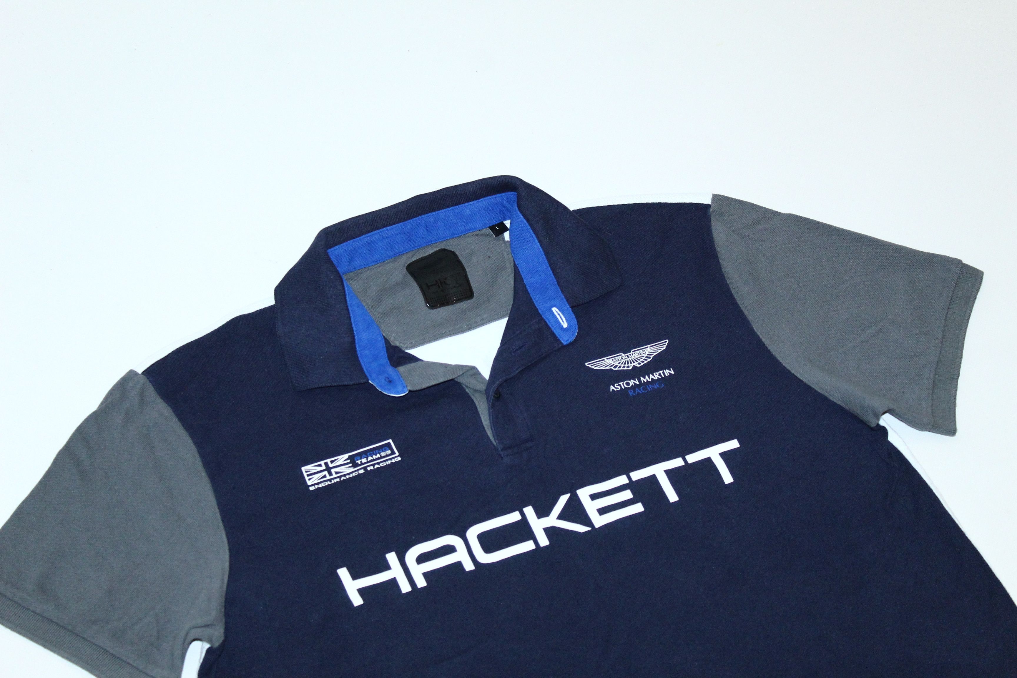 Formula 1 Hackett HCT sport x Aston Martin Racing Polo Shirt Size US L / EU 52-54 / 3 - 2 Thumbnail