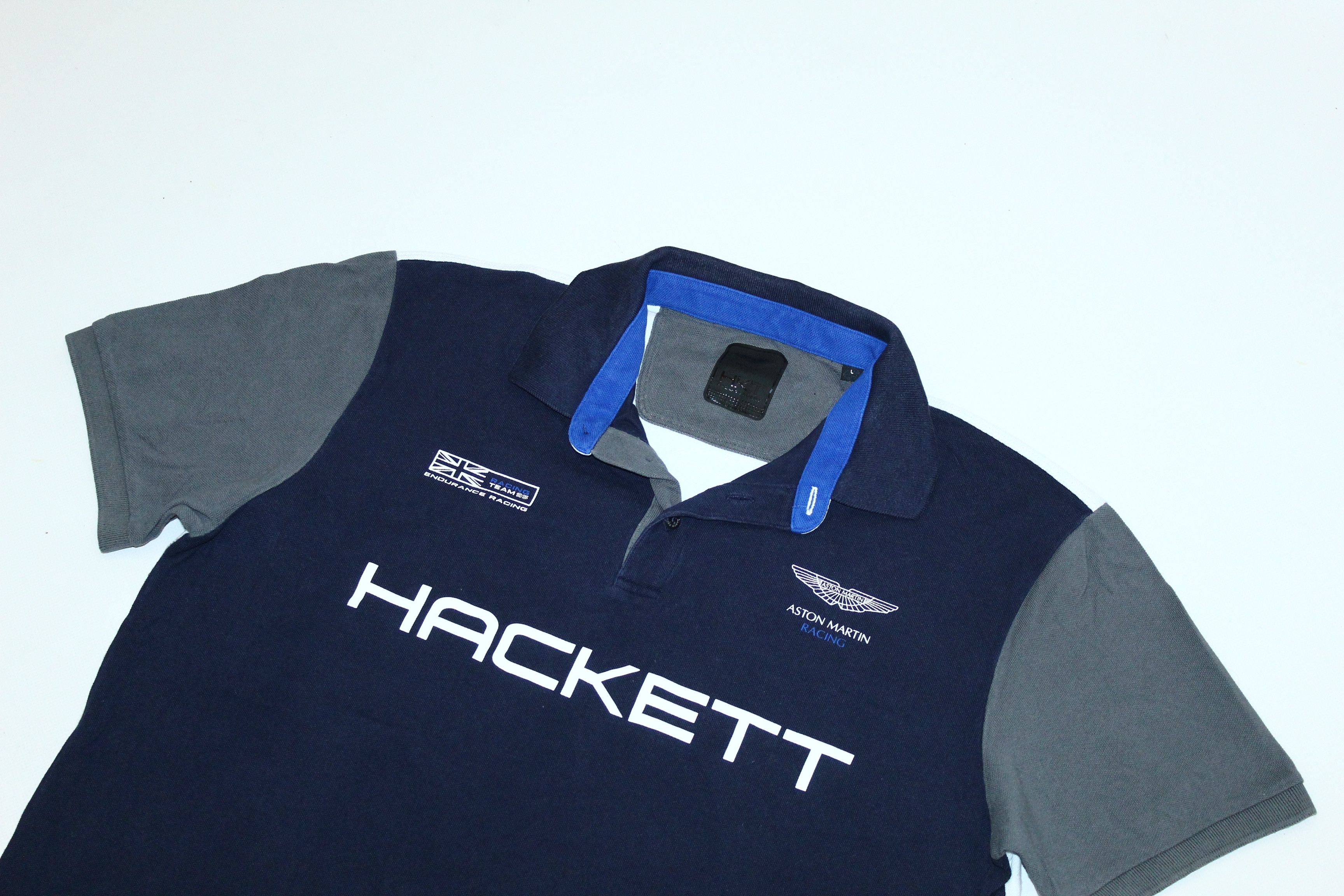 Formula 1 Hackett HCT sport x Aston Martin Racing Polo Shirt Size US L / EU 52-54 / 3 - 3 Thumbnail
