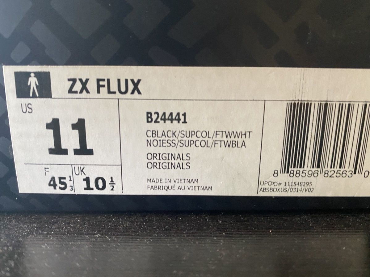 Adidas ZX Flux XENO Reflective 2015 size 11