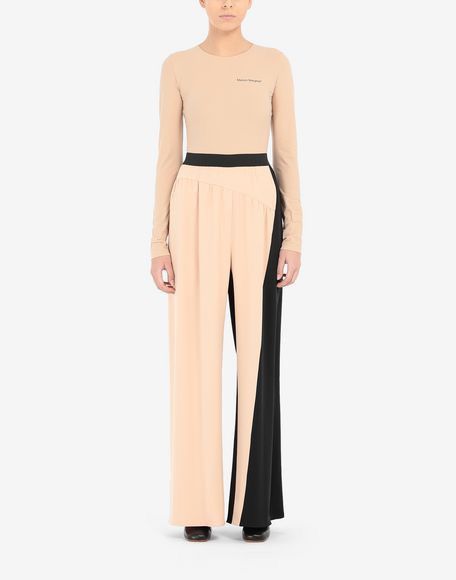 MM6 Maison Margiela Trompe L'œil Wide Leg Trousers Size 0