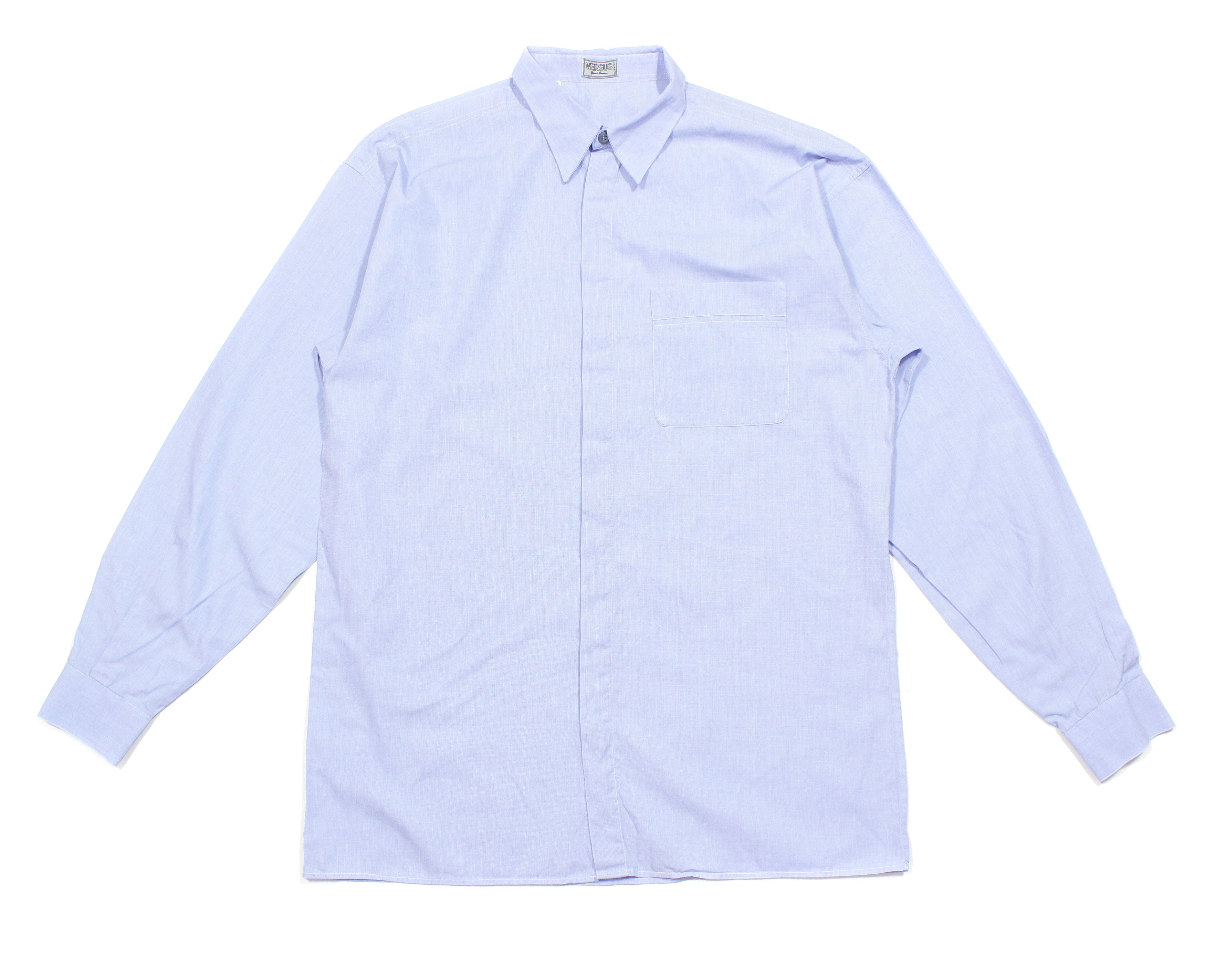 Versace Versus Gianni 90S Dress Shirt Vintage Size US L / EU 52-54 / 3 - 1 Thumbnail
