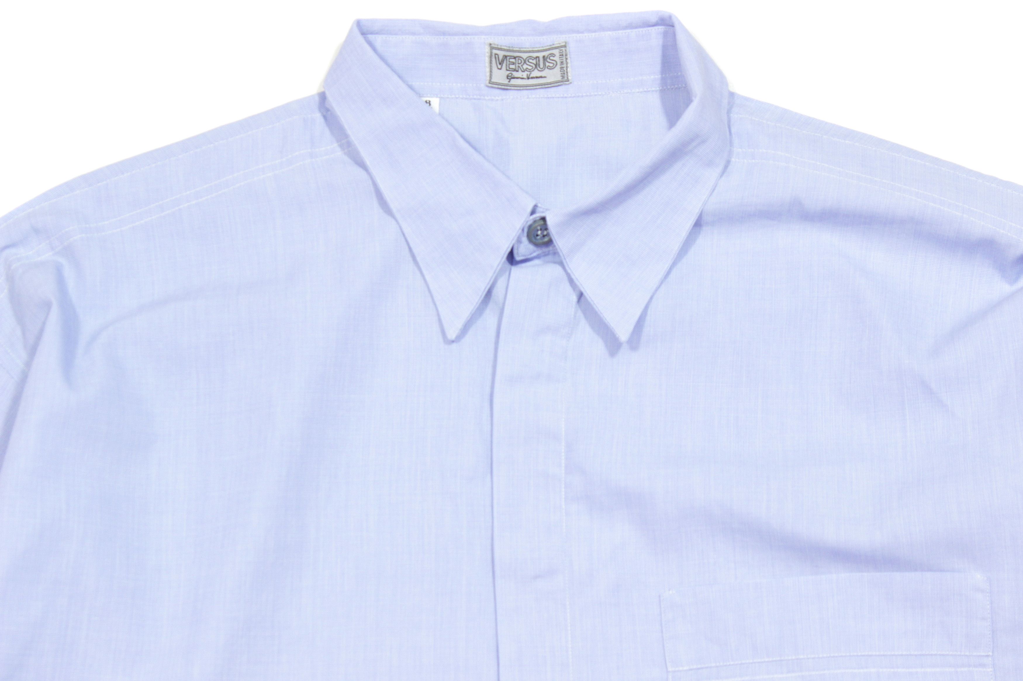 Versace Versus Gianni 90S Dress Shirt Vintage Size US L / EU 52-54 / 3 - 3 Thumbnail