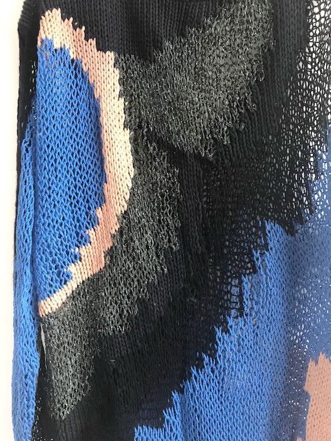 Dries Van Noten Dries Van Noten 2013 Spring Multi Color Crochet Knit Sweater Size US M / EU 48-50 / 2 - 5 Thumbnail