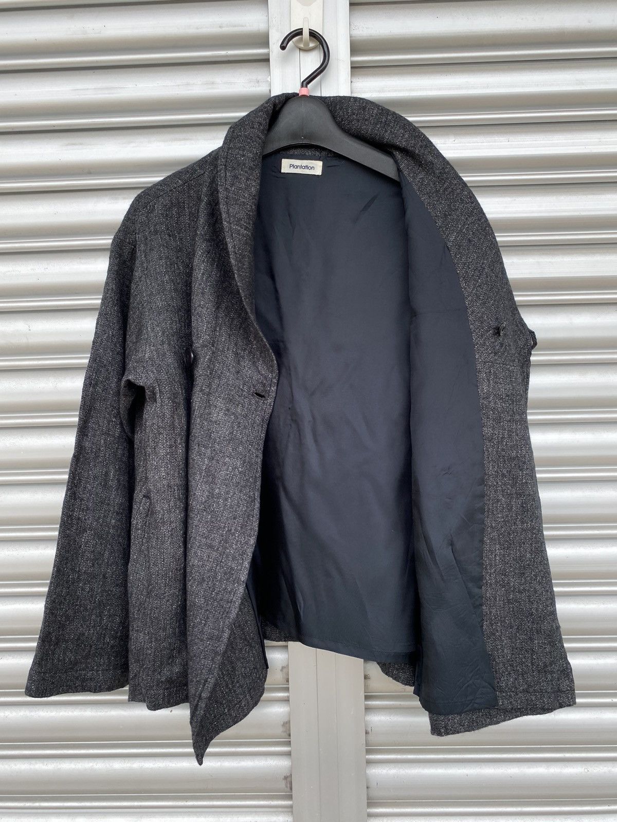 Designer × Issey Miyake × Yohji Yamamoto PLANTATION X ISSEY MIYAKE WOOL JACKET Size US M / EU 48-50 / 2 - 4 Thumbnail