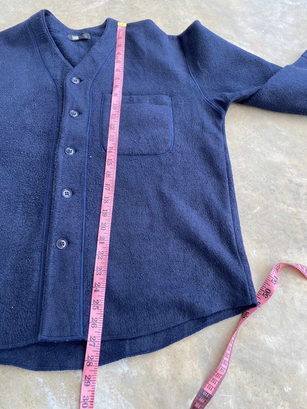 Designer × Issey Miyake × Japanese Brand ISSEY MIYAKE FLEECE BUTTON UP Size US M / EU 48-50 / 2 - 8 Thumbnail