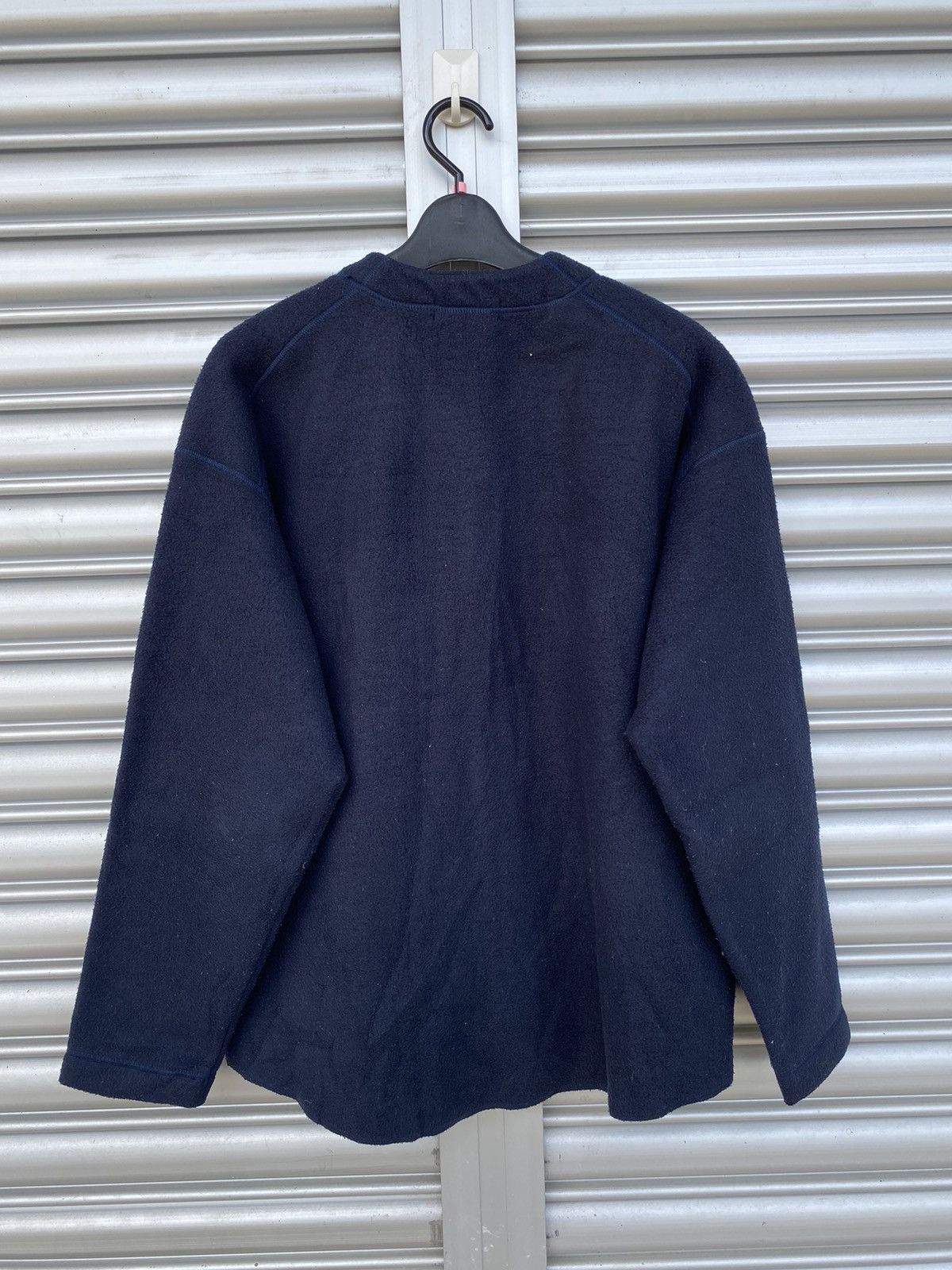 Designer × Issey Miyake × Japanese Brand ISSEY MIYAKE FLEECE BUTTON UP Size US M / EU 48-50 / 2 - 4 Thumbnail