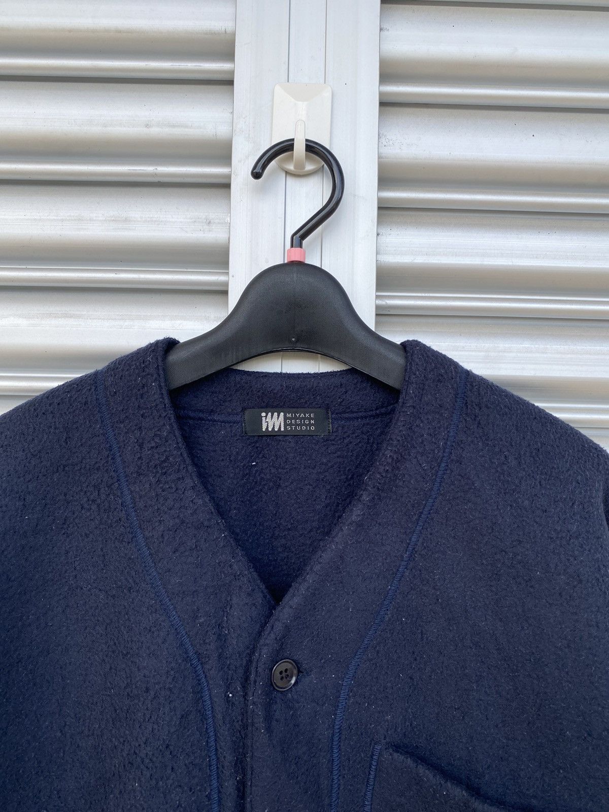 Designer × Issey Miyake × Japanese Brand ISSEY MIYAKE FLEECE BUTTON UP Size US M / EU 48-50 / 2 - 2 Thumbnail