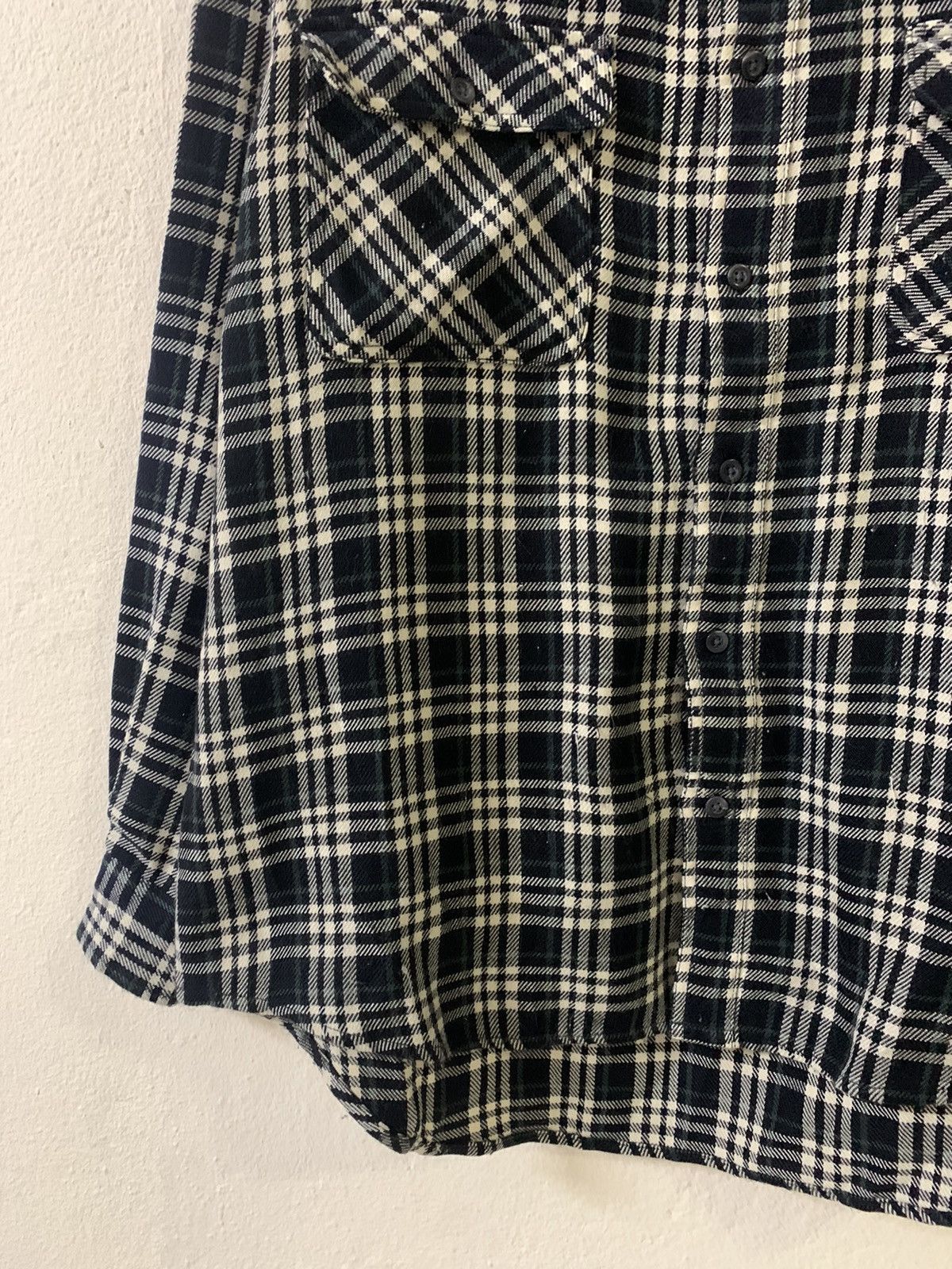 Flannel Uniqlo Checkered Flannel Shirt Size US L / EU 52-54 / 3 - 3 Thumbnail