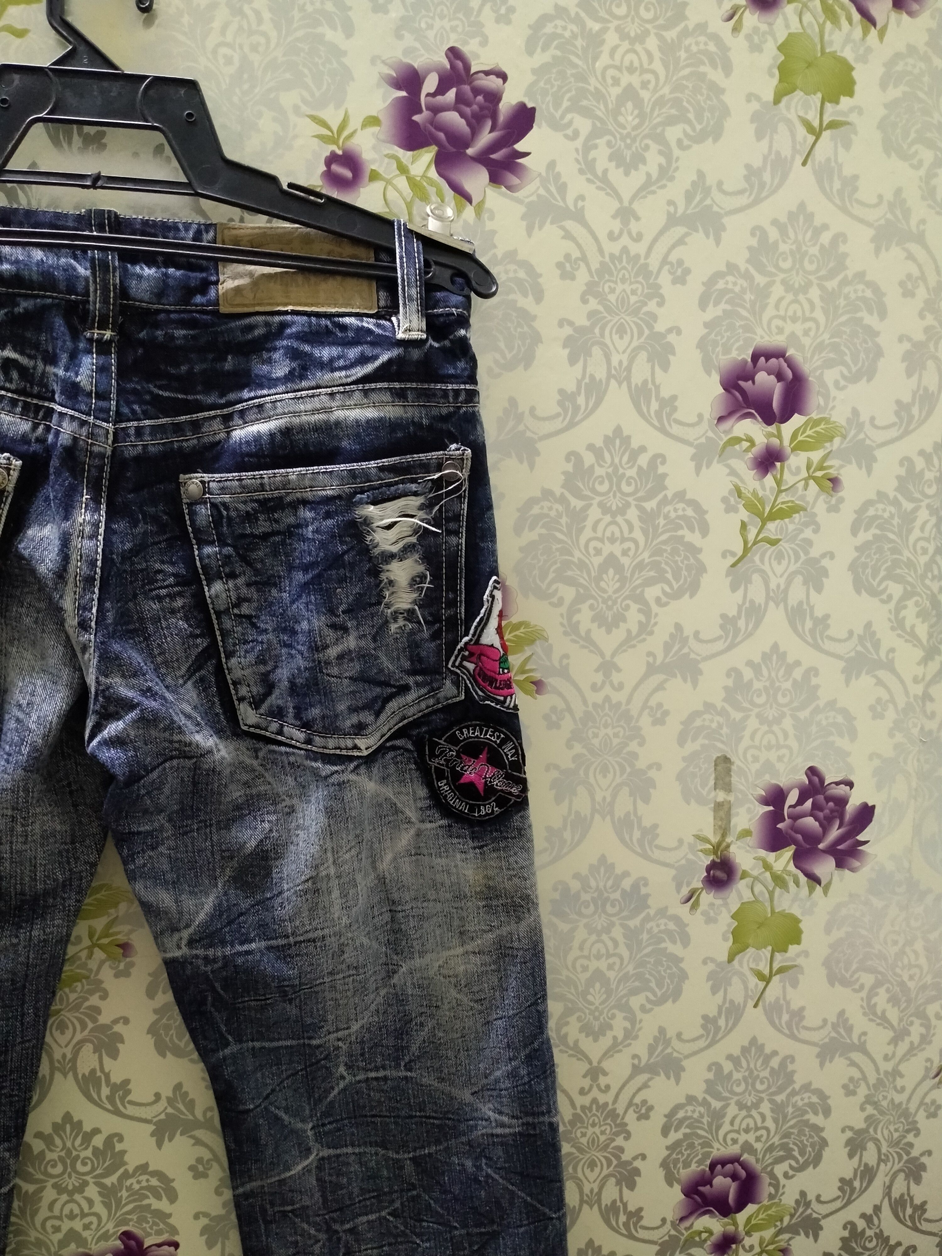 Japanese Brand × Rockstar Games ROCKSTAR/ORIGINAL JEANS/THE VINTAGE STANDARD Size US 31 - 12 Thumbnail