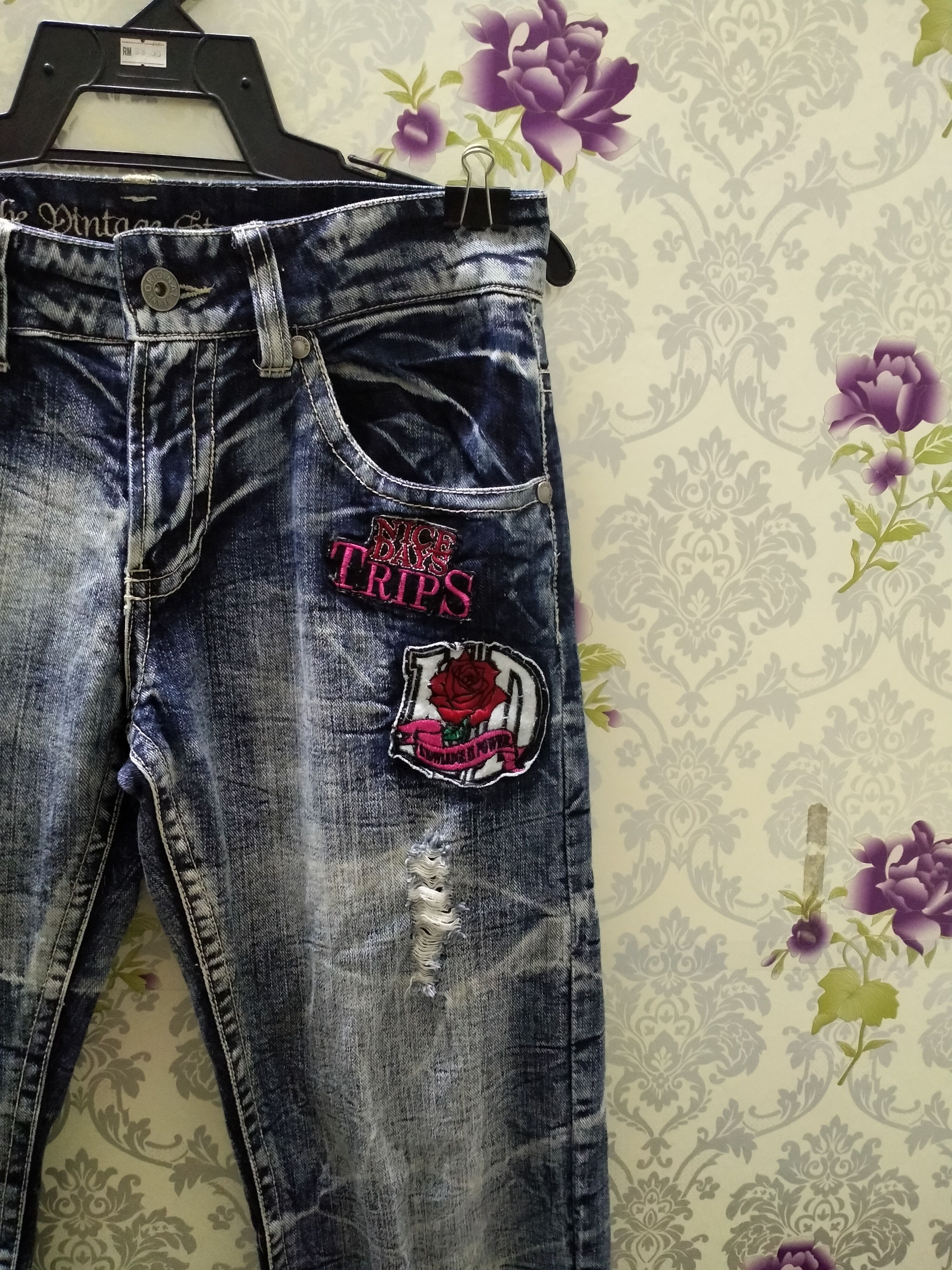 Japanese Brand × Rockstar Games ROCKSTAR/ORIGINAL JEANS/THE VINTAGE STANDARD Size US 31 - 4 Thumbnail