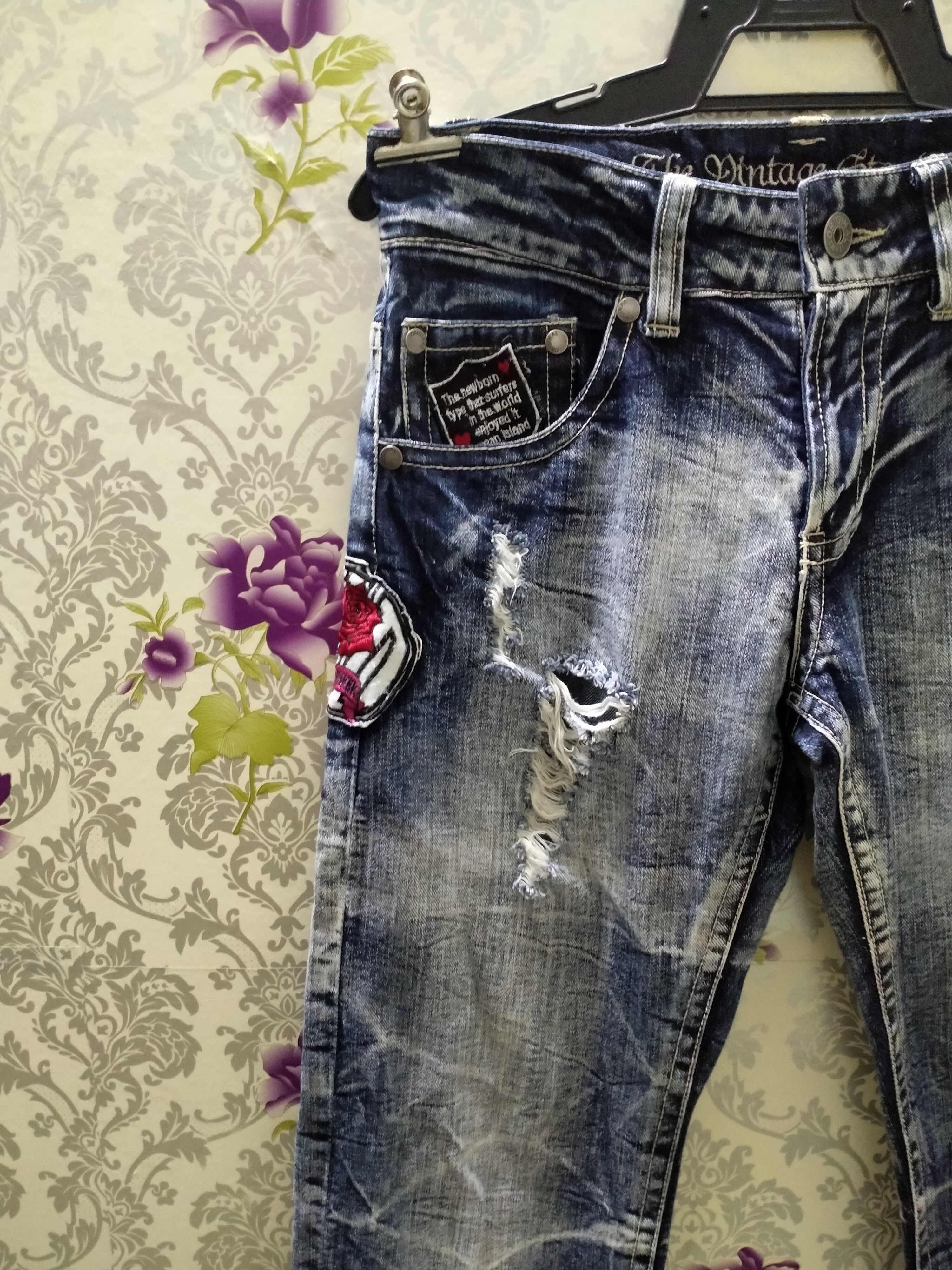 Japanese Brand × Rockstar Games ROCKSTAR/ORIGINAL JEANS/THE VINTAGE STANDARD Size US 31 - 3 Thumbnail